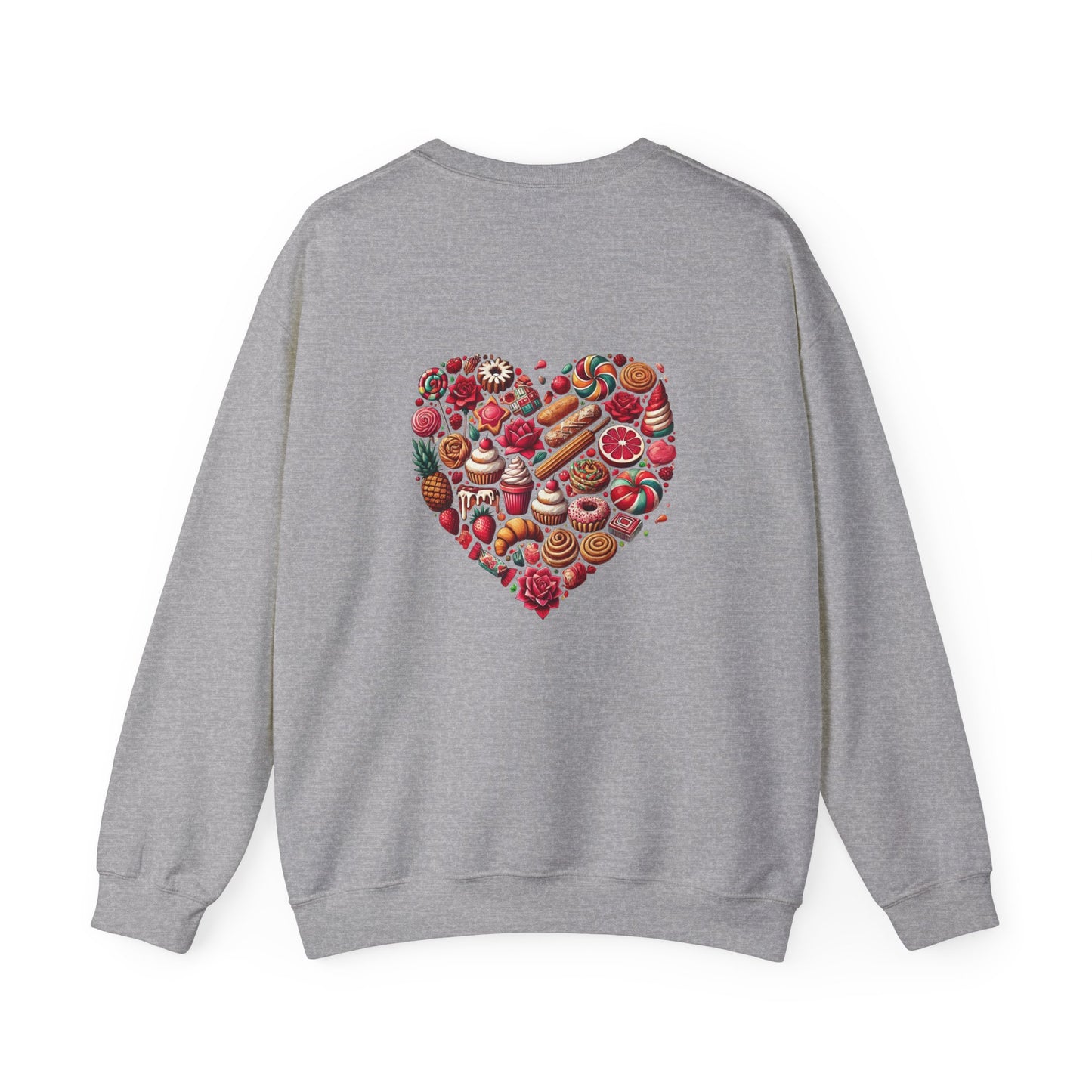 "Love in Every Stitch" Crewneck Sweatshirt