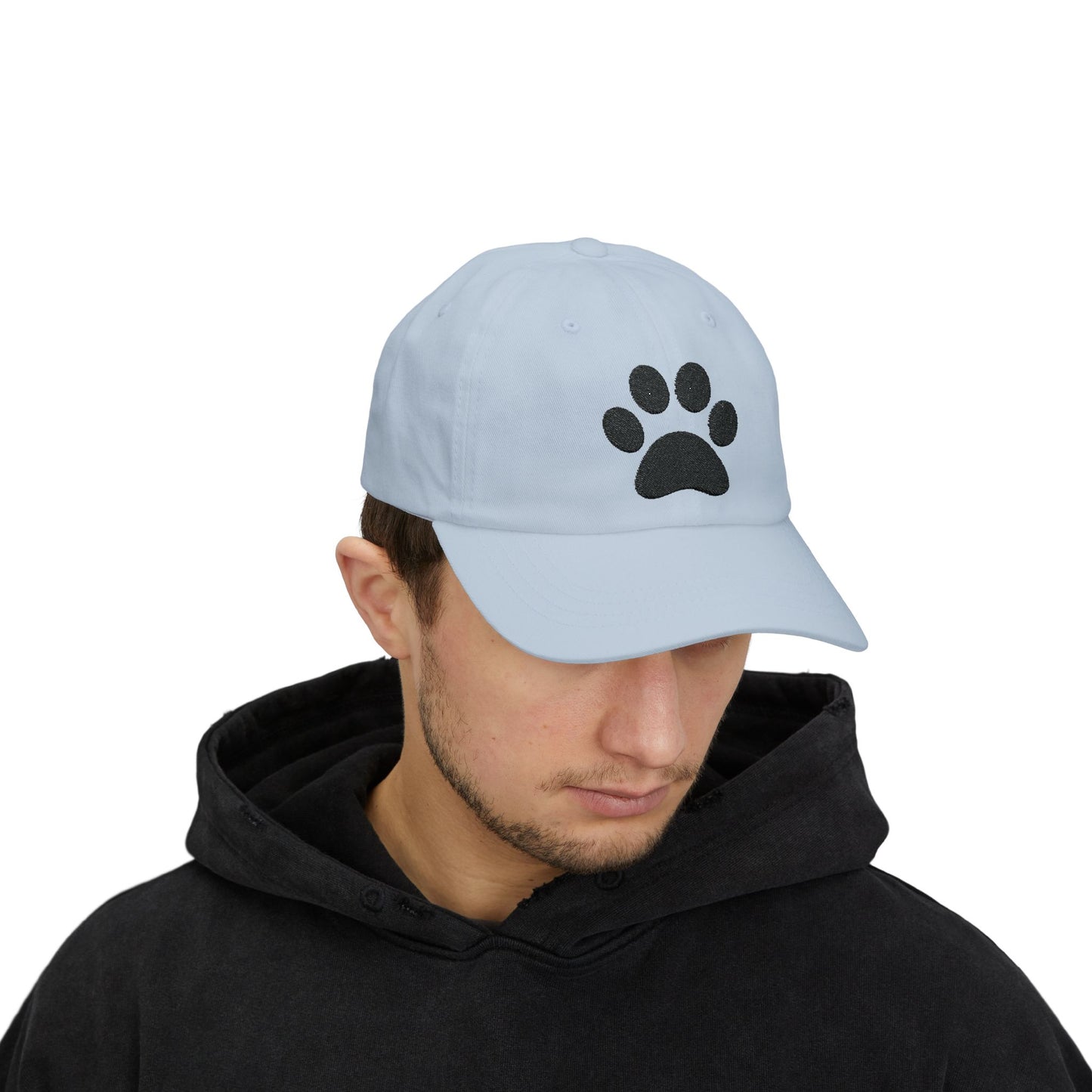 Minimalist Paw Print – Classic Dad Cap