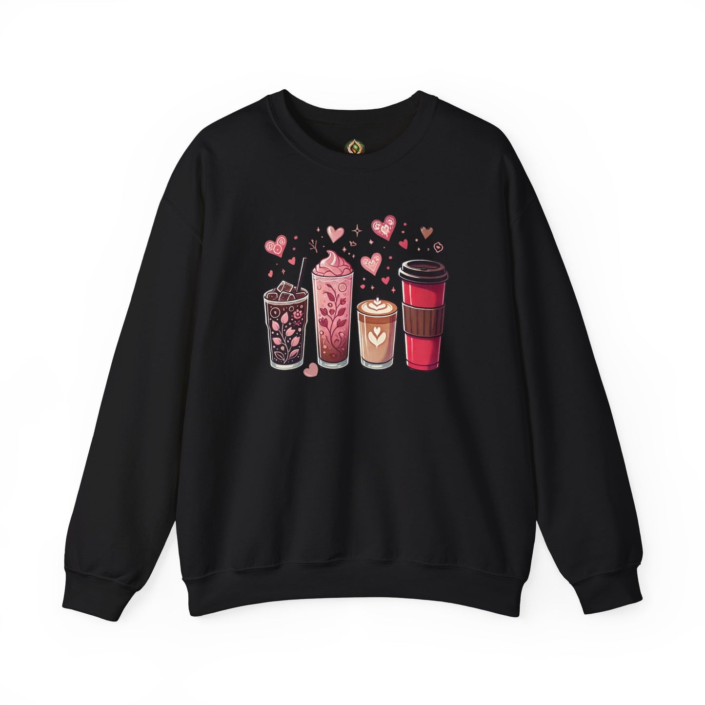 "Cup of Love" Coffee Lovers Crewneck