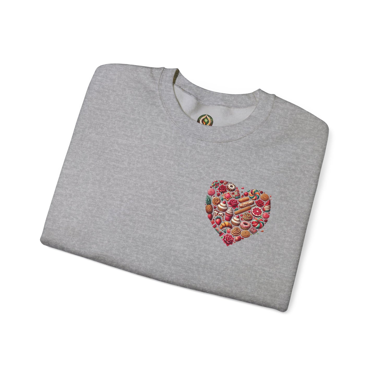 "Love in Every Stitch" Crewneck Sweatshirt