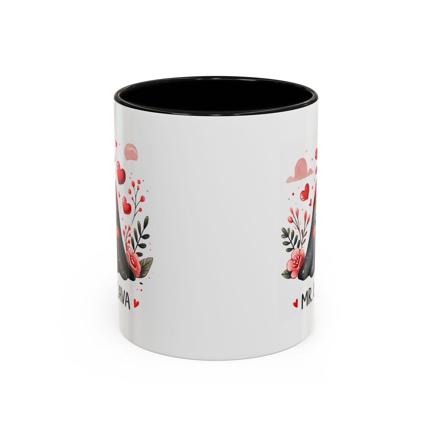 "Mr. Lava Lava Floral Charm" Accent Mug (11oz, 15oz)