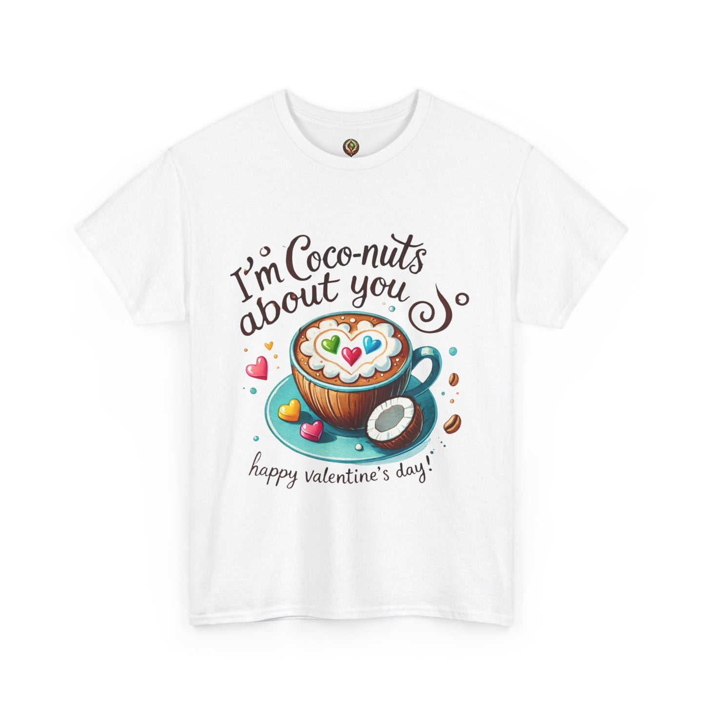 "Coco-nuts About You" Valentine's Day Unisex Tee
