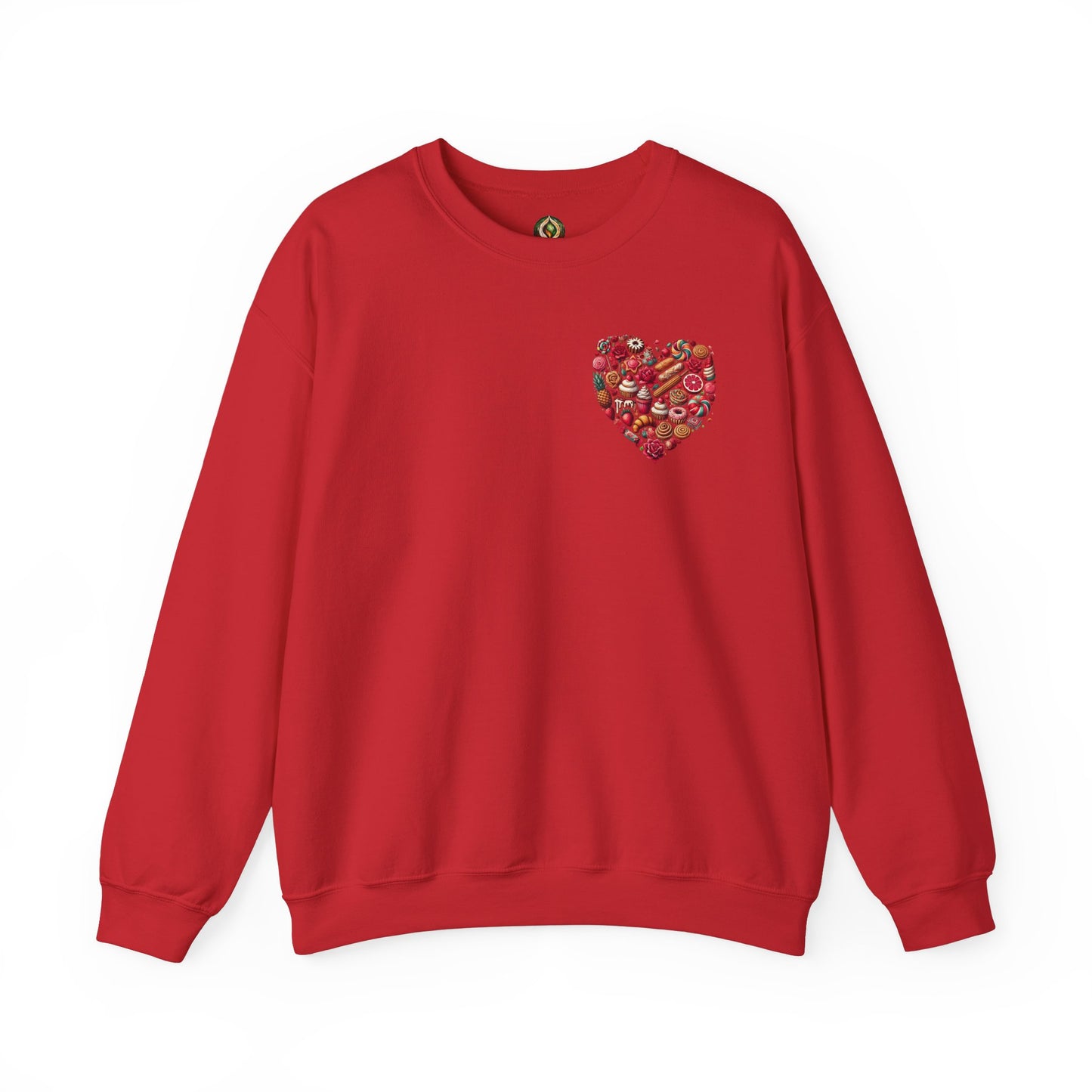 "Love in Every Stitch" Crewneck Sweatshirt