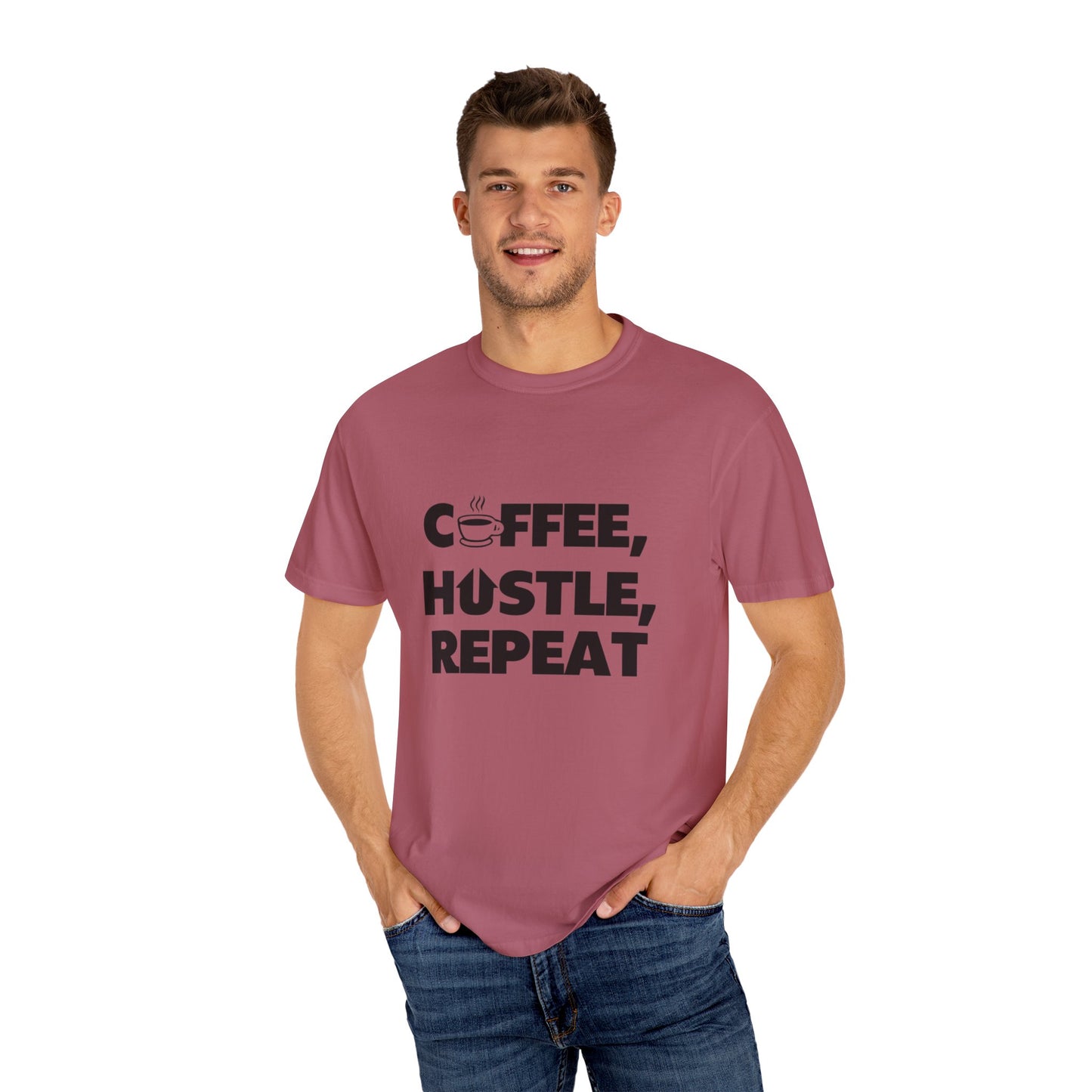 "Coffee, Hustle, Repeat" Unisex T-Shirt