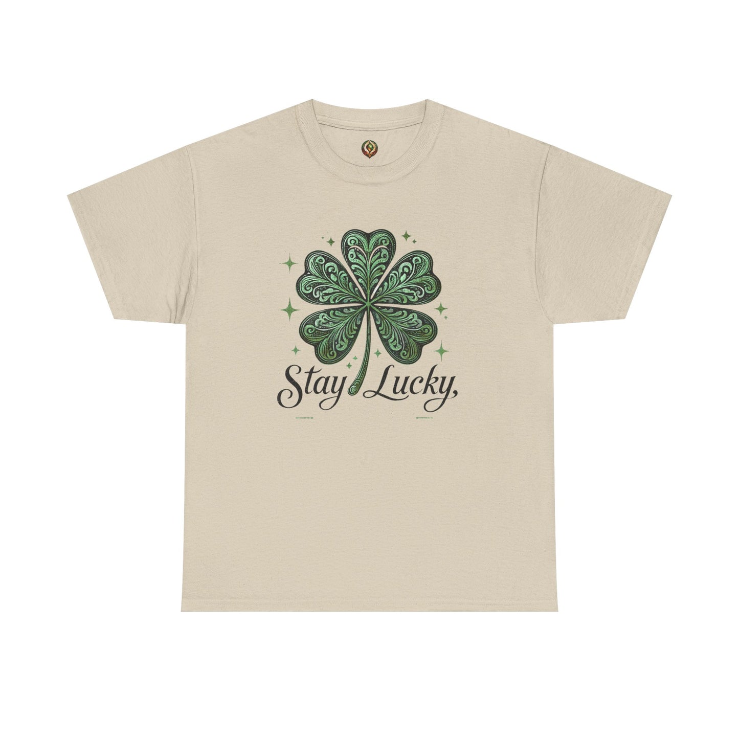 Stay Lucky π Unisex Heavy Cotton Tee β Classic Fit, All-Day Comfort