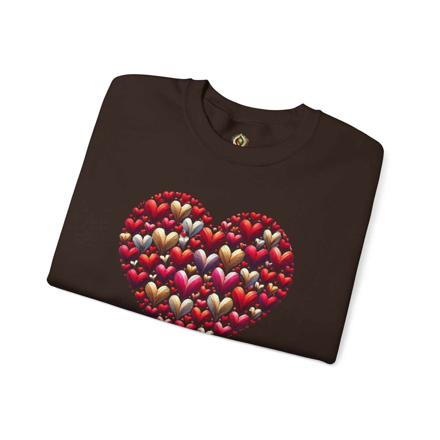 Love, Layers, & Cozy Vibes Unisex Crewneck Sweatshirt