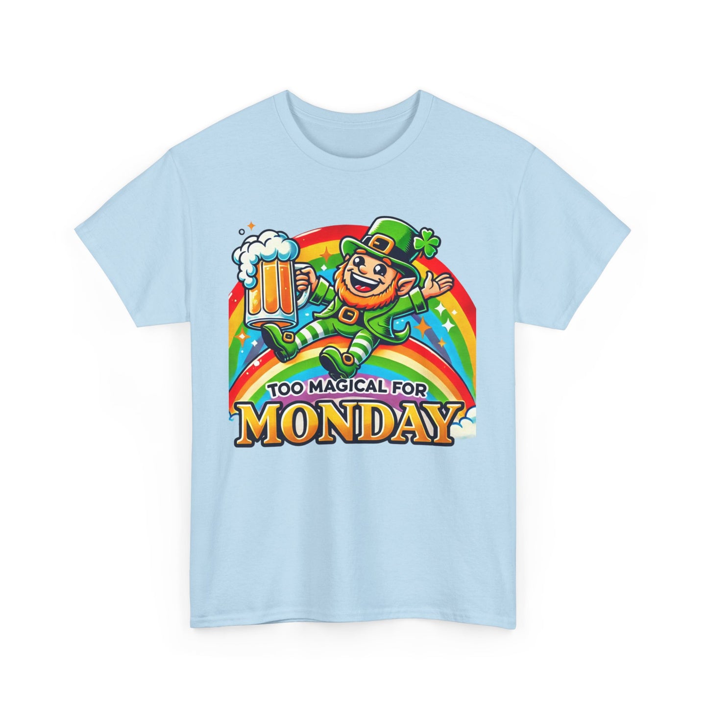 "Too Magical for Monday" St. Patrick’s Day Shirt – Unisex Lucky Tee