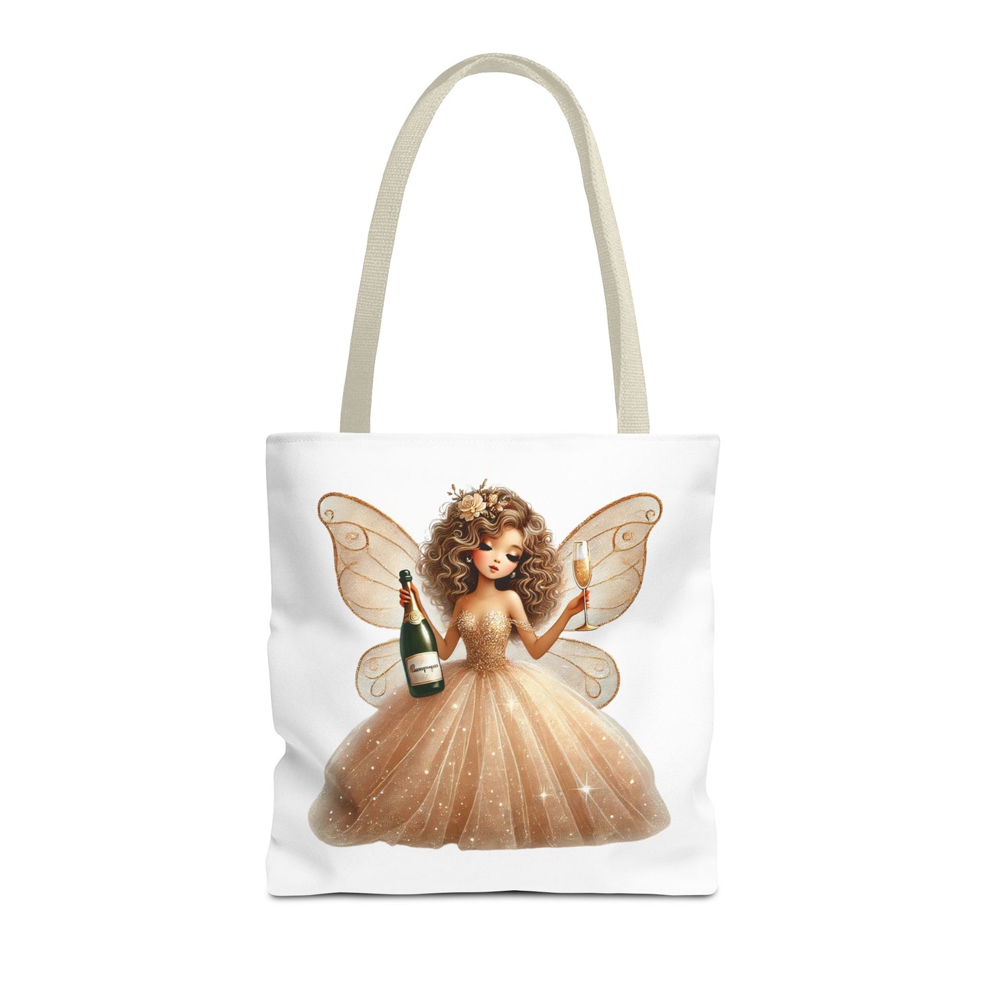Golden Belle of Champagne Dreams – Luxe Tote Bag