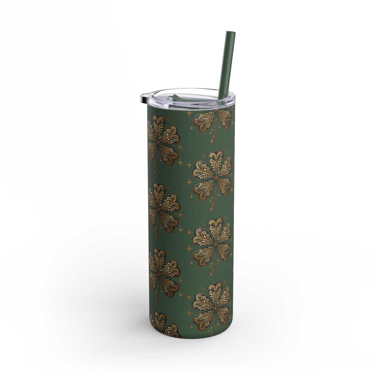 Golden Clover π 20oz Matte Tumbler β Four Stunning Colors, Hot & Cold Insulated