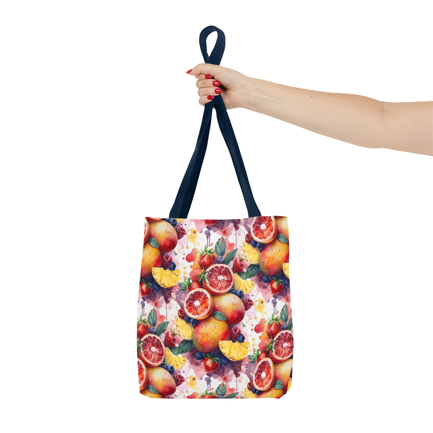 Tropical Splash ππ Watercolor Fruit Tote