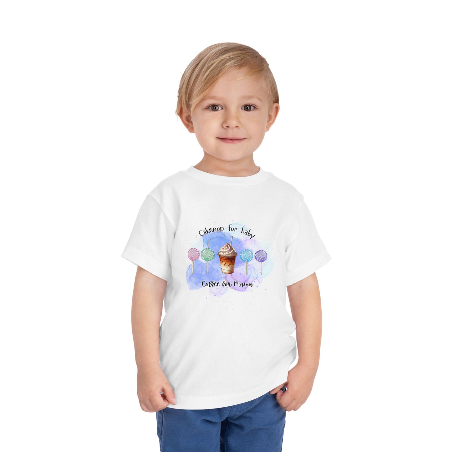 Cakepop & Coffee Toddler Tee – Sweet Treats & Cozy Comfort