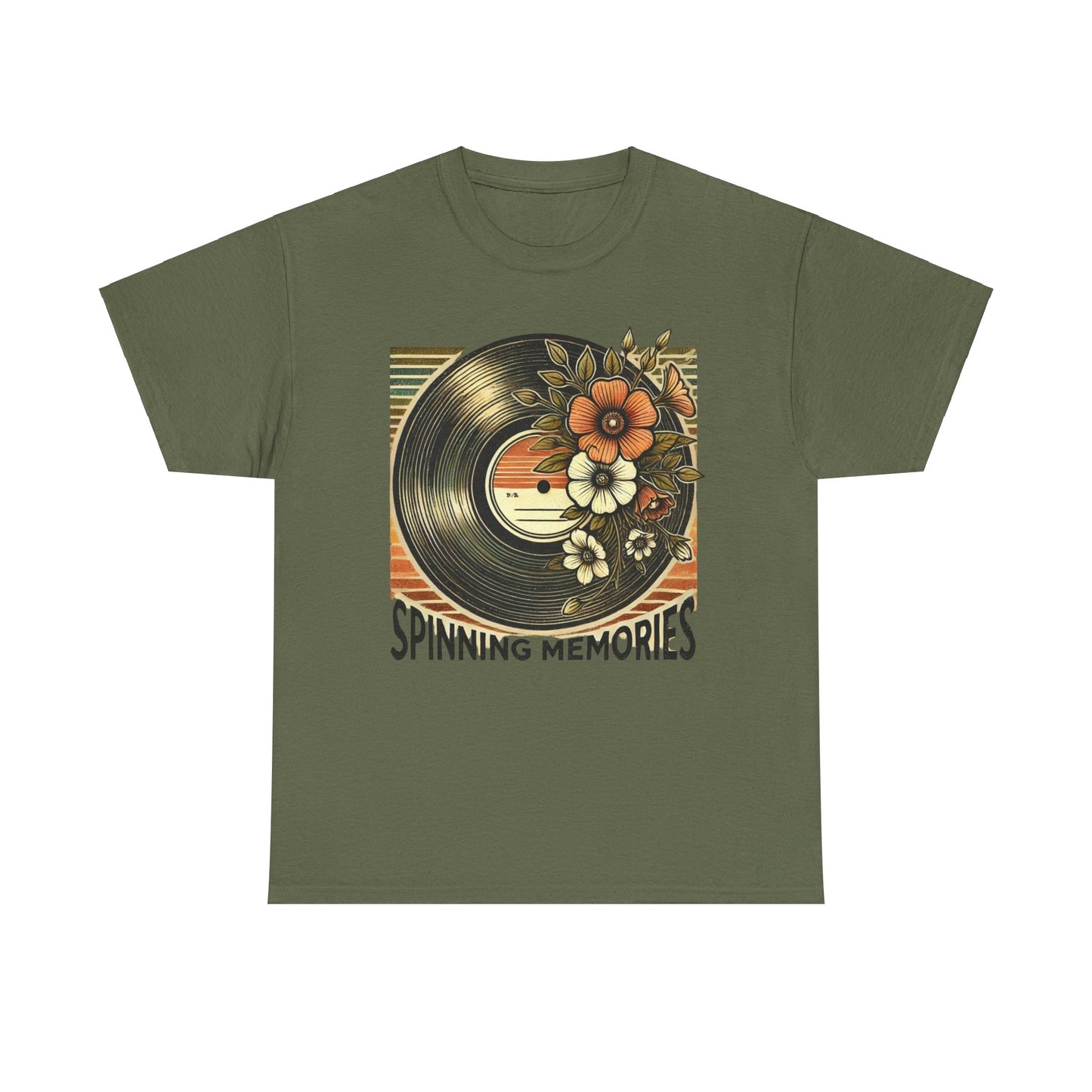 "Spinning Memories" Unisex Cotton Tee
