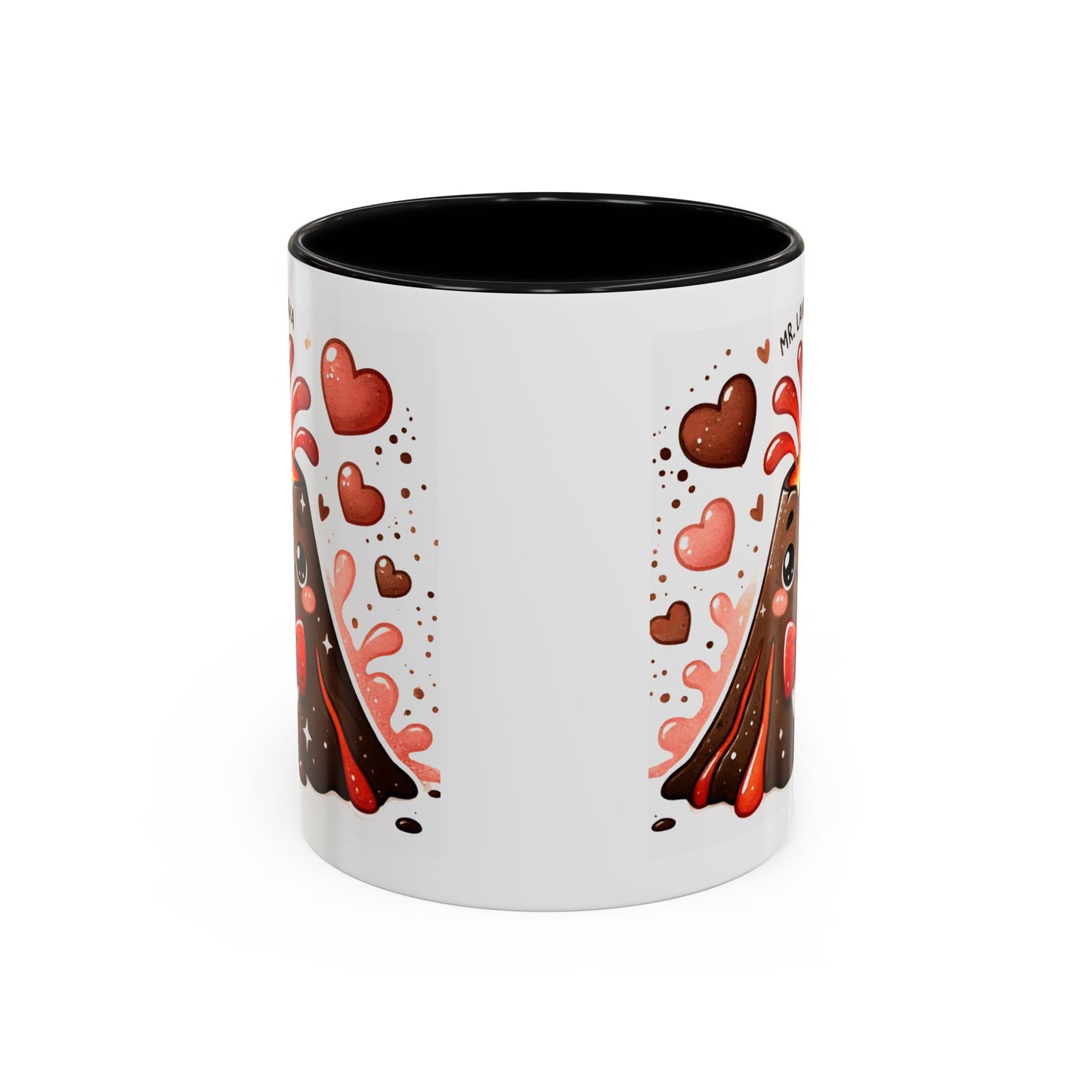 "Mr. Lava Lava in a Tux" Accent Mug (11oz, 15oz)