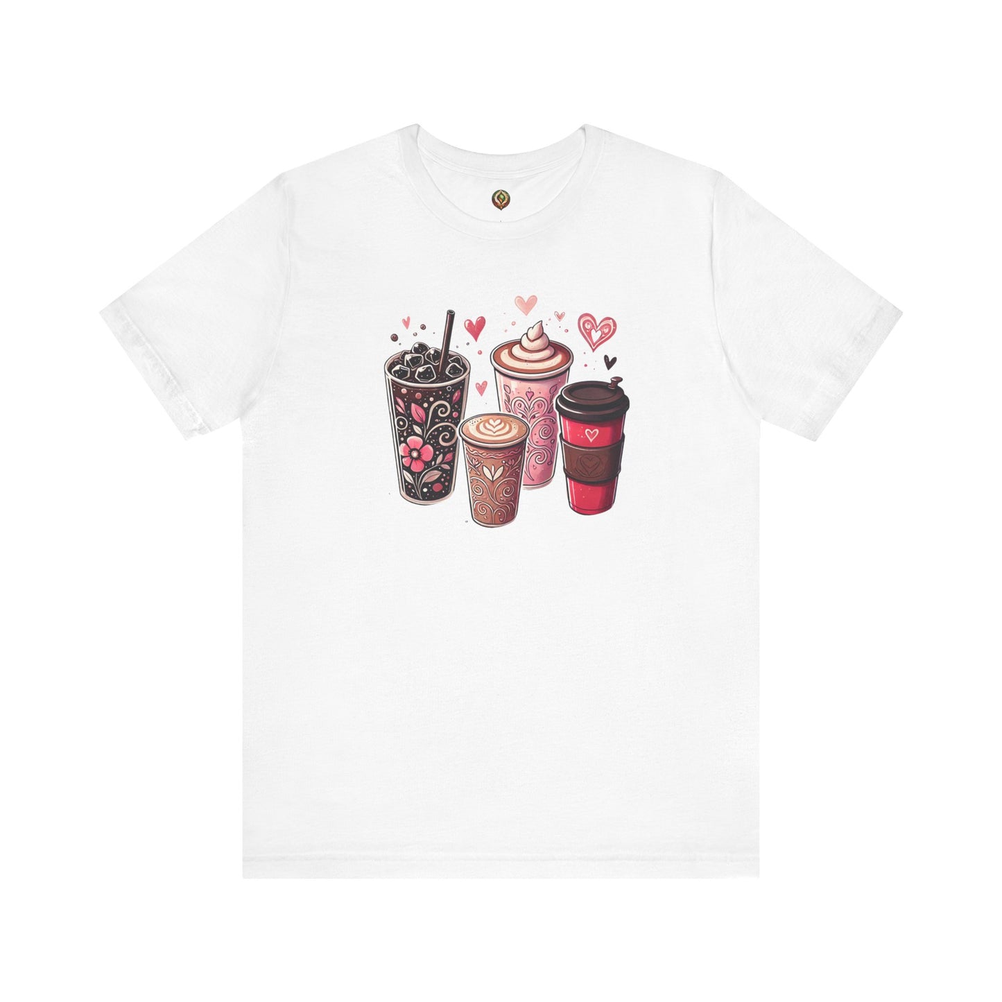 "Cup of Love" Coffee Lovers Tee