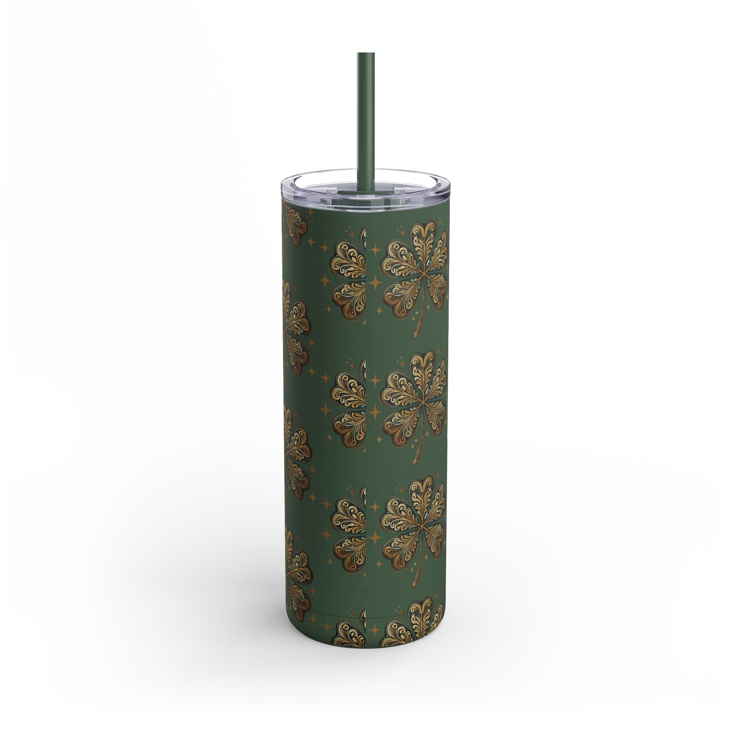 Golden Clover 🍀 20oz Matte Tumbler – Four Stunning Colors, Hot & Cold Insulated