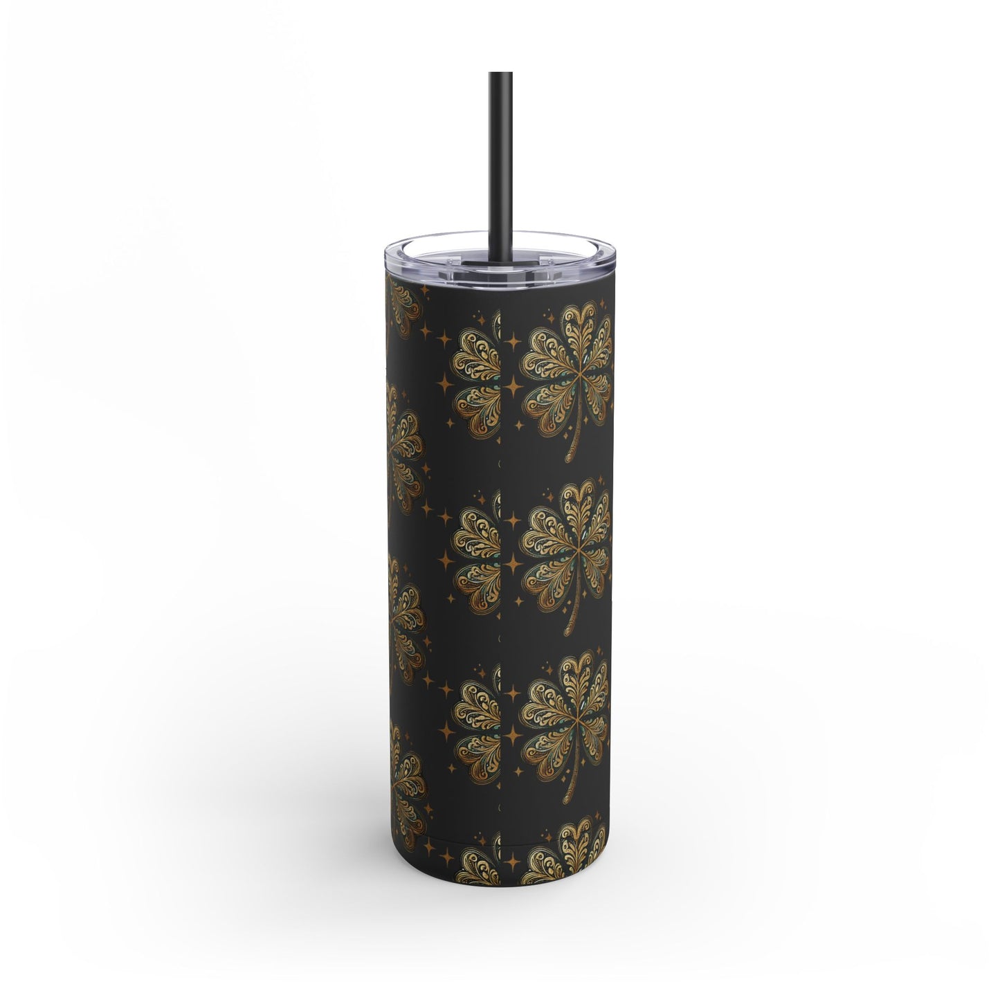 Golden Clover 🍀 20oz Matte Tumbler – Four Stunning Colors, Hot & Cold Insulated