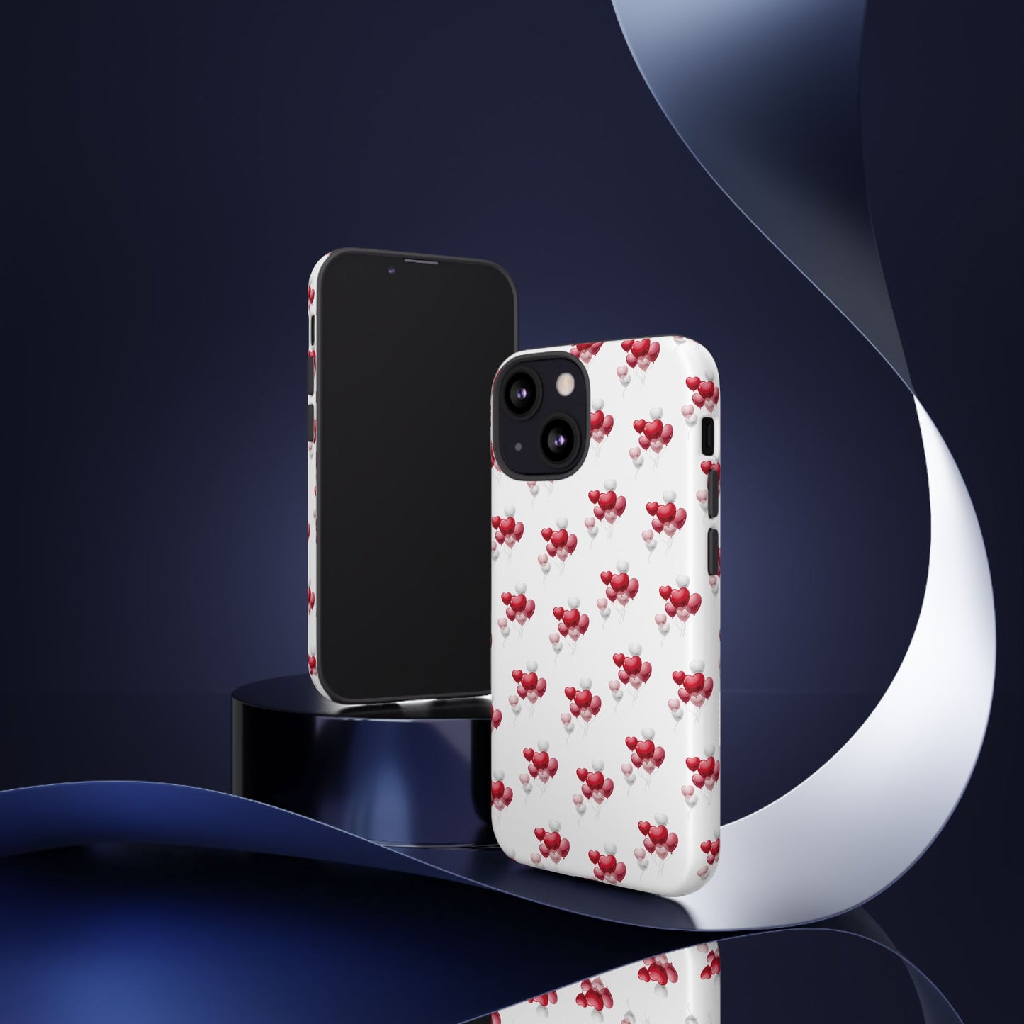 Floating Hearts Tough Phone Case