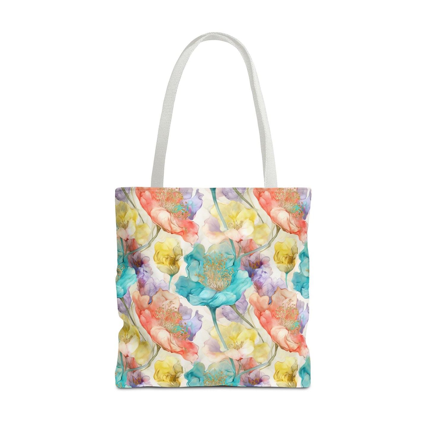 Watercolor Bloom 🌸 Artistic Tote Bag