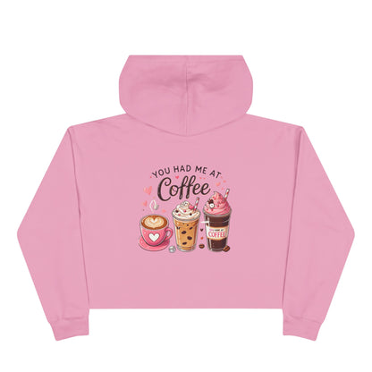 "Coffee Crew" Women’s Cropped Hoodie