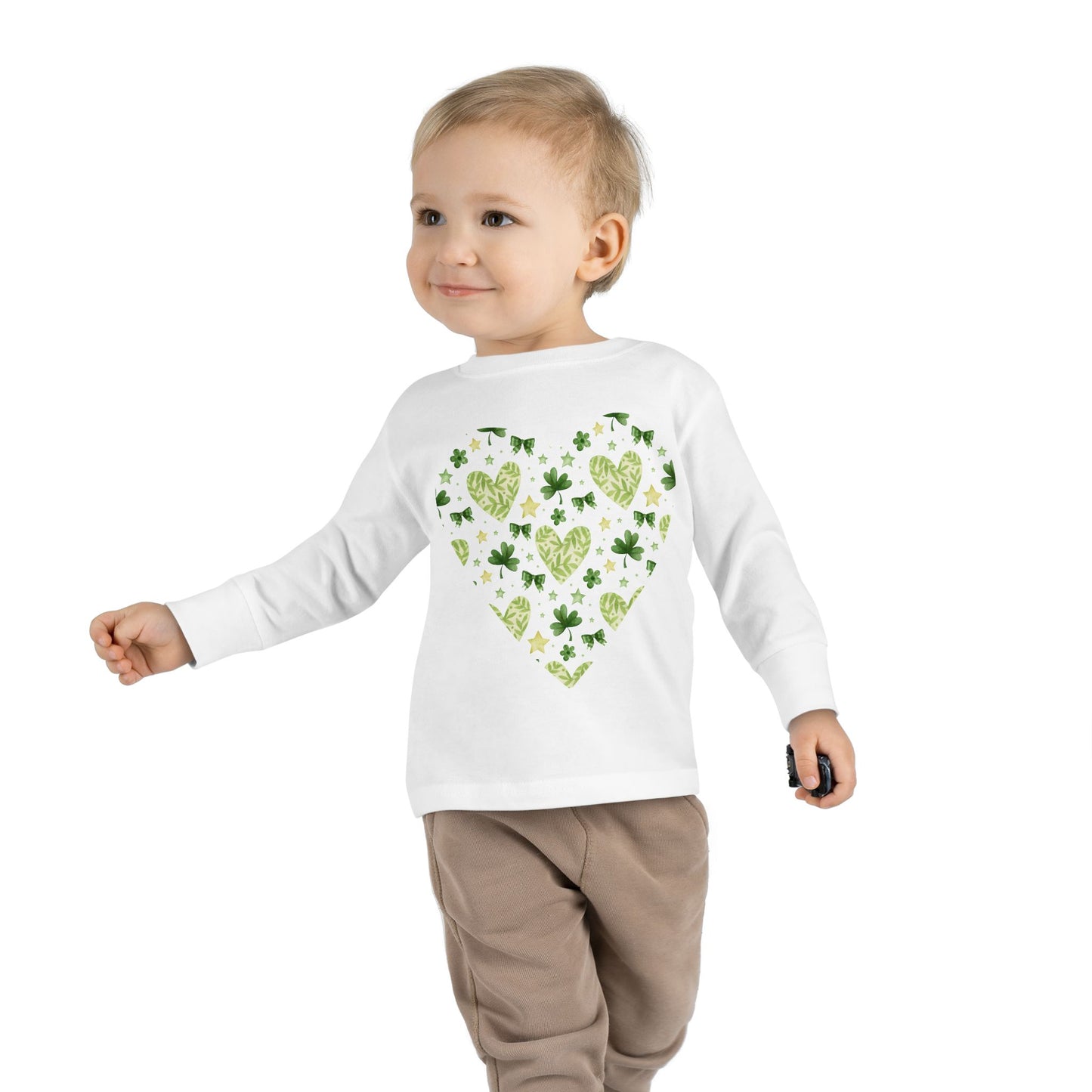 Lucky in Love 🍀 Toddler Long Sleeve Tee