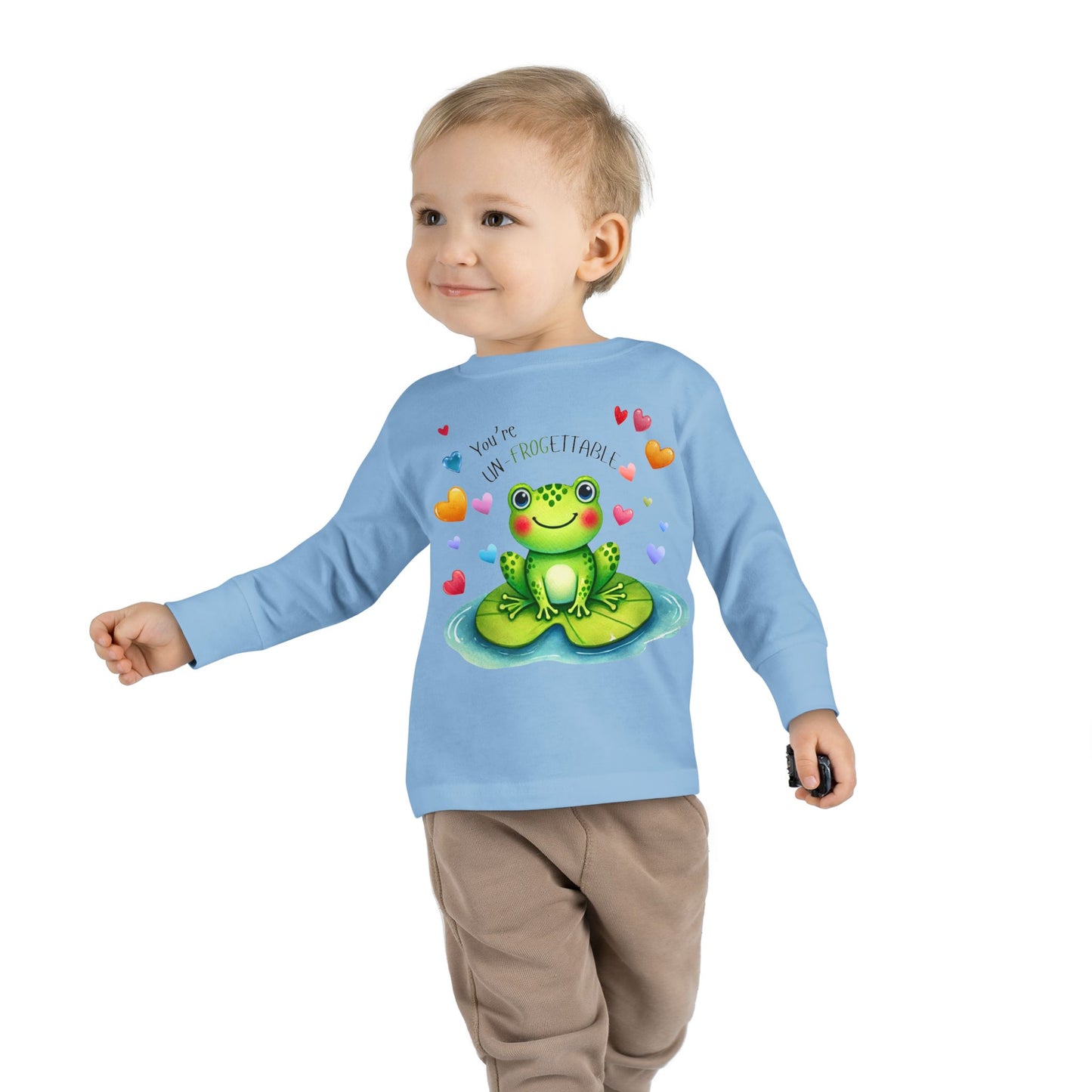 "Un-FROG-ettable" Toddler Long Sleeve Tee