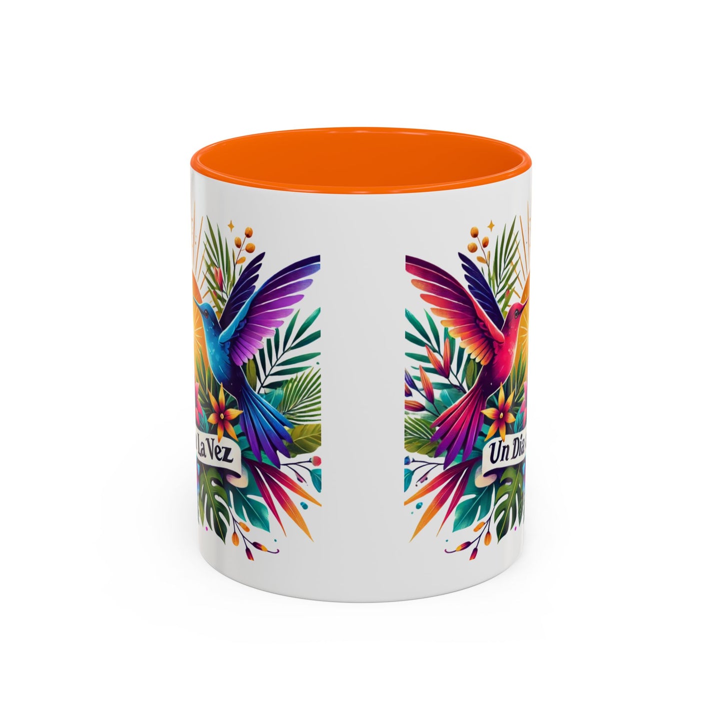 "Un Día a la Vez" Accent Coffee Mug (11oz, 15oz)