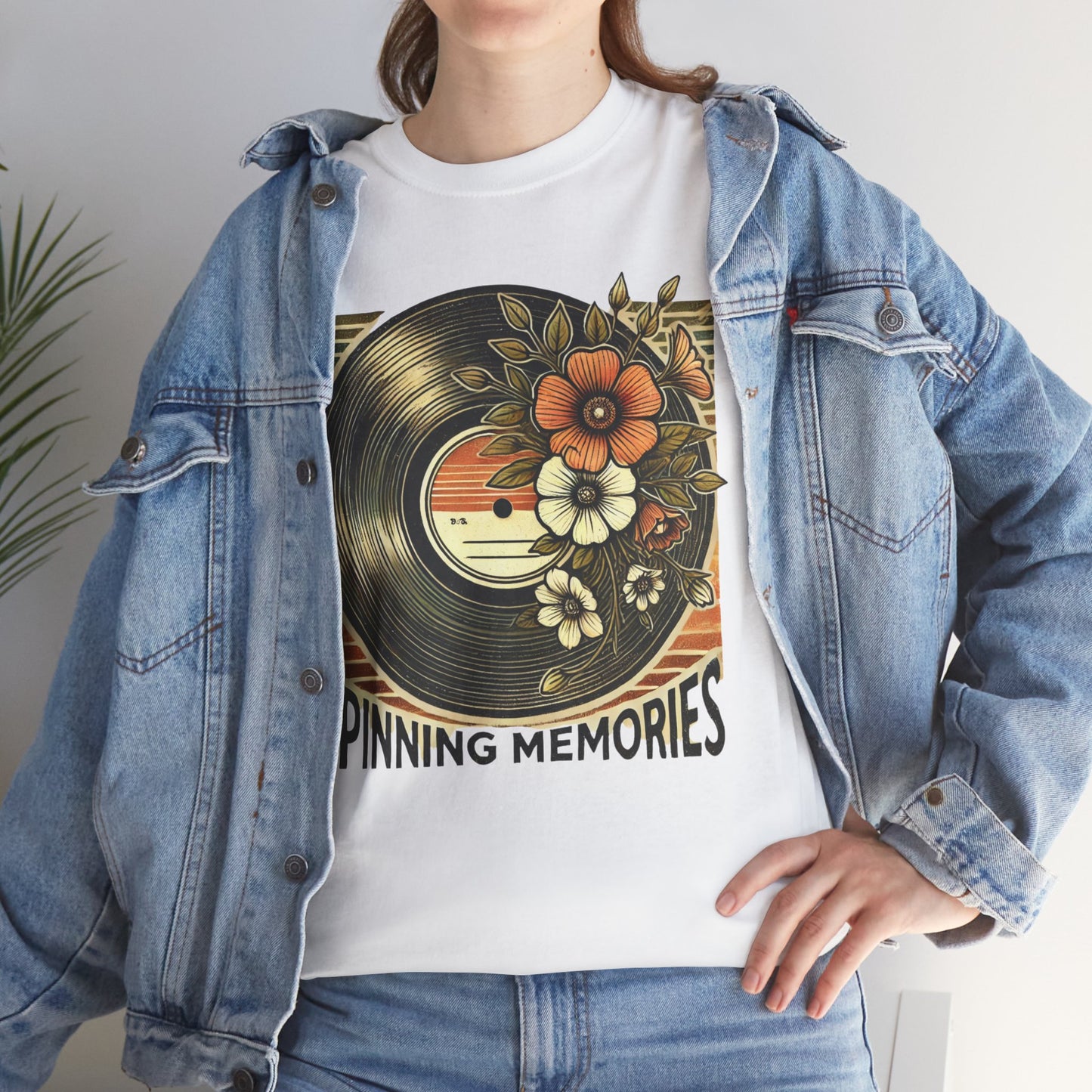"Spinning Memories" Unisex Cotton Tee