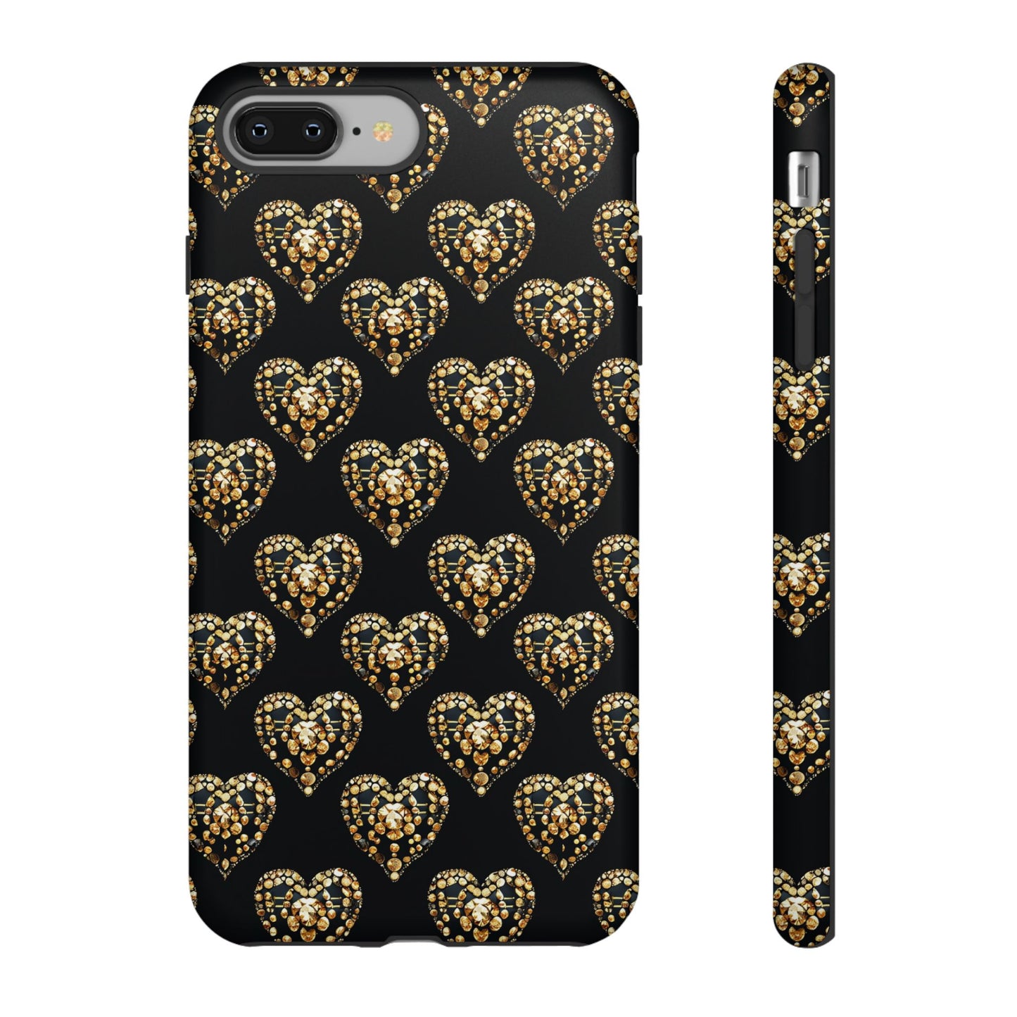Golden Heart Luxe Phone Case