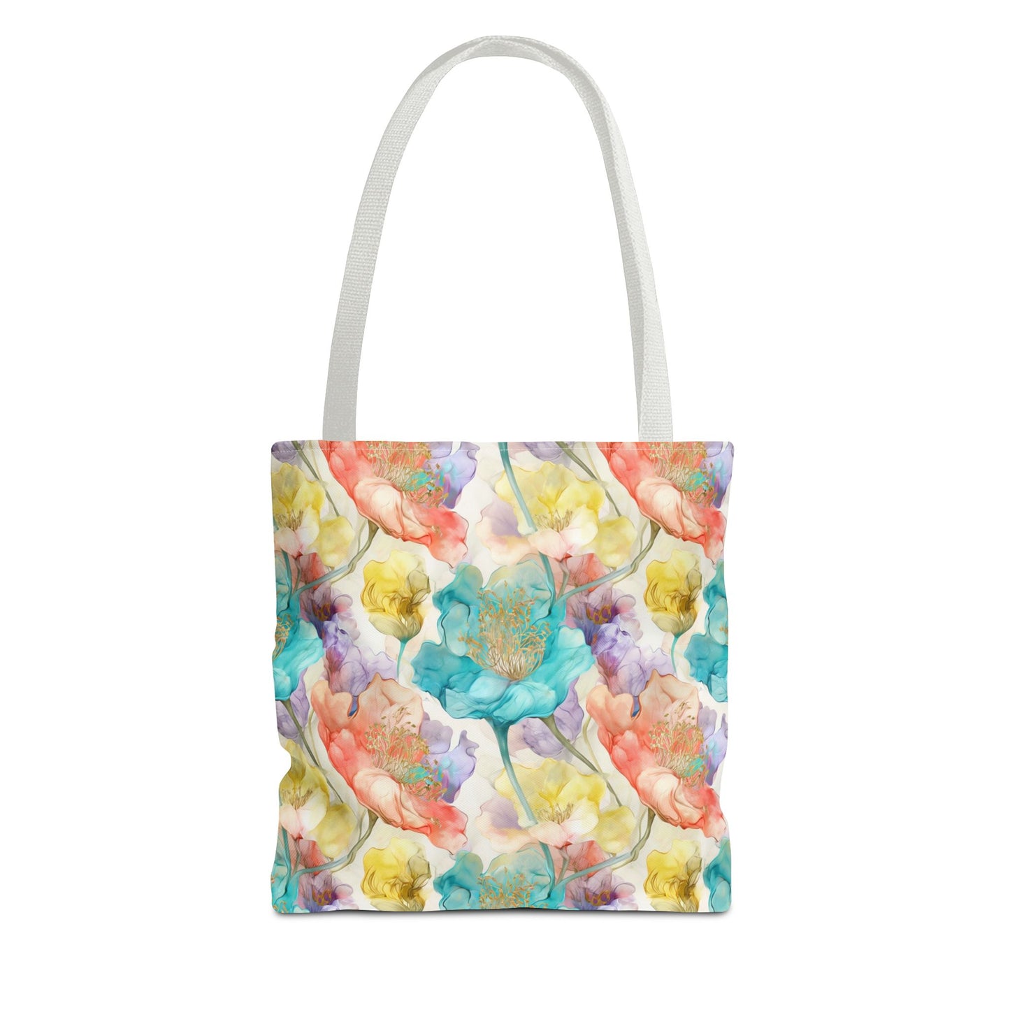 Watercolor Bloom 🌸 Artistic Tote Bag