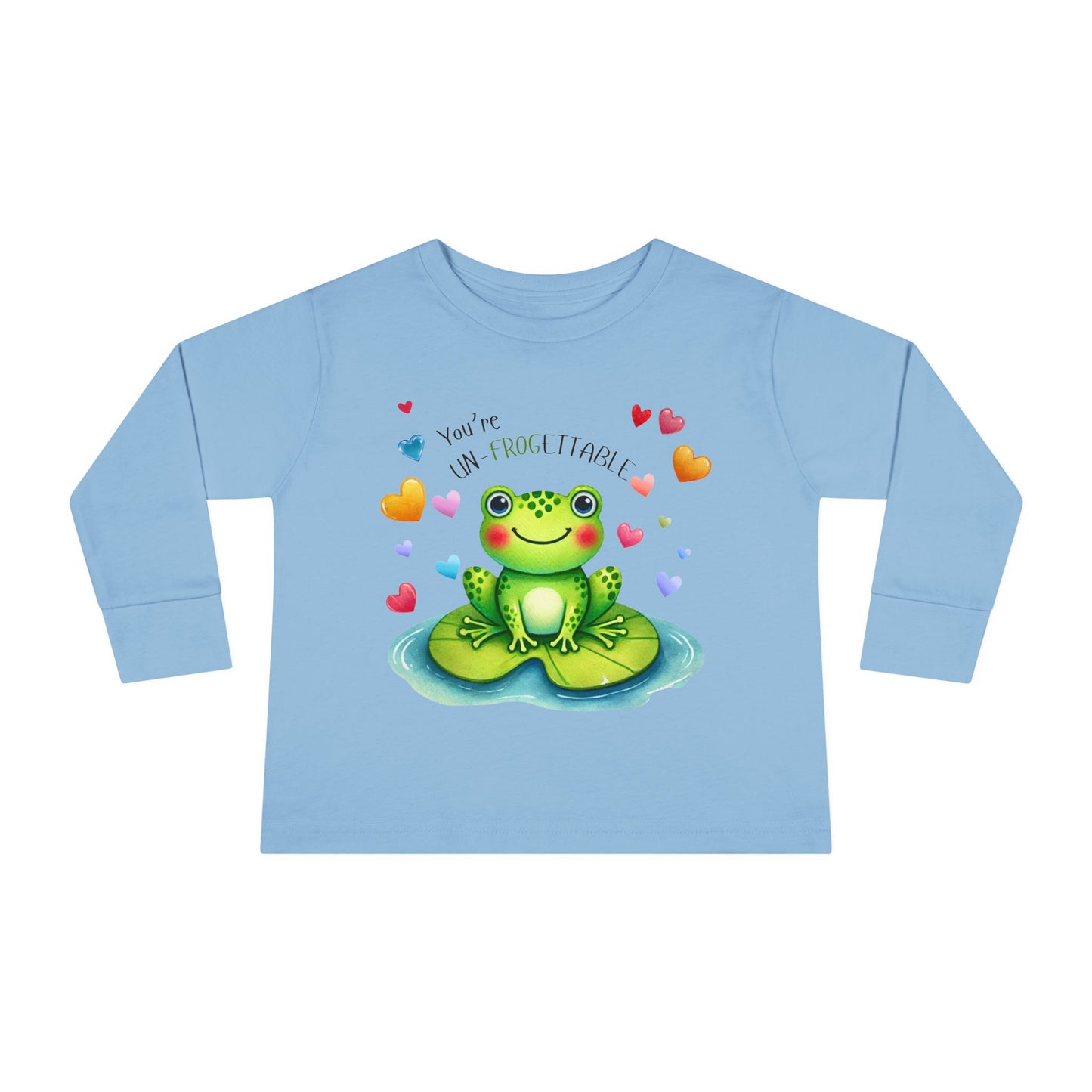 "Un-FROG-ettable" Toddler Long Sleeve Tee