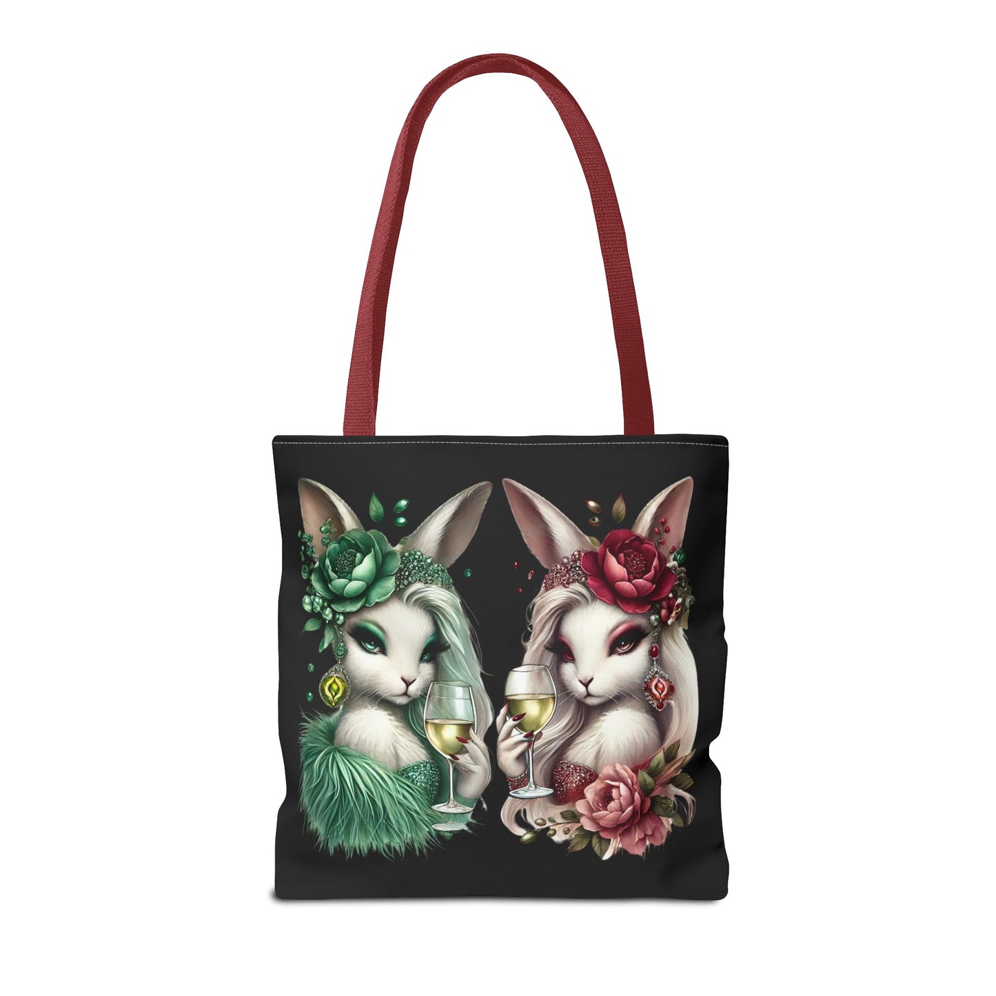 Vero Vino & Rosalie Rouge – Glam Bunny Tote Bag 🍷💅