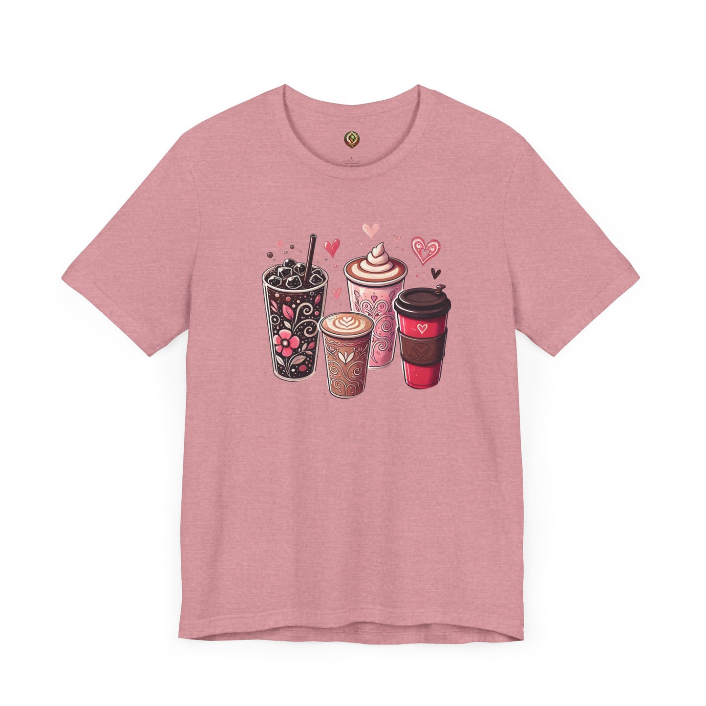 "Cup of Love" Coffee Lovers Tee