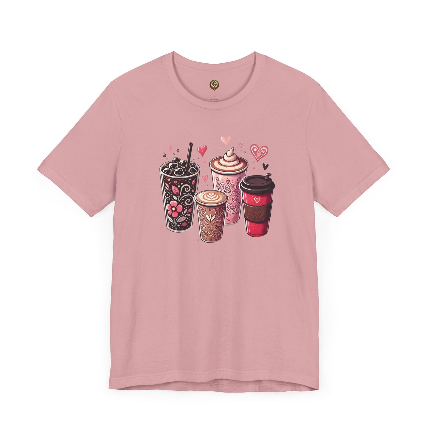 "Cup of Love" Coffee Lovers Tee