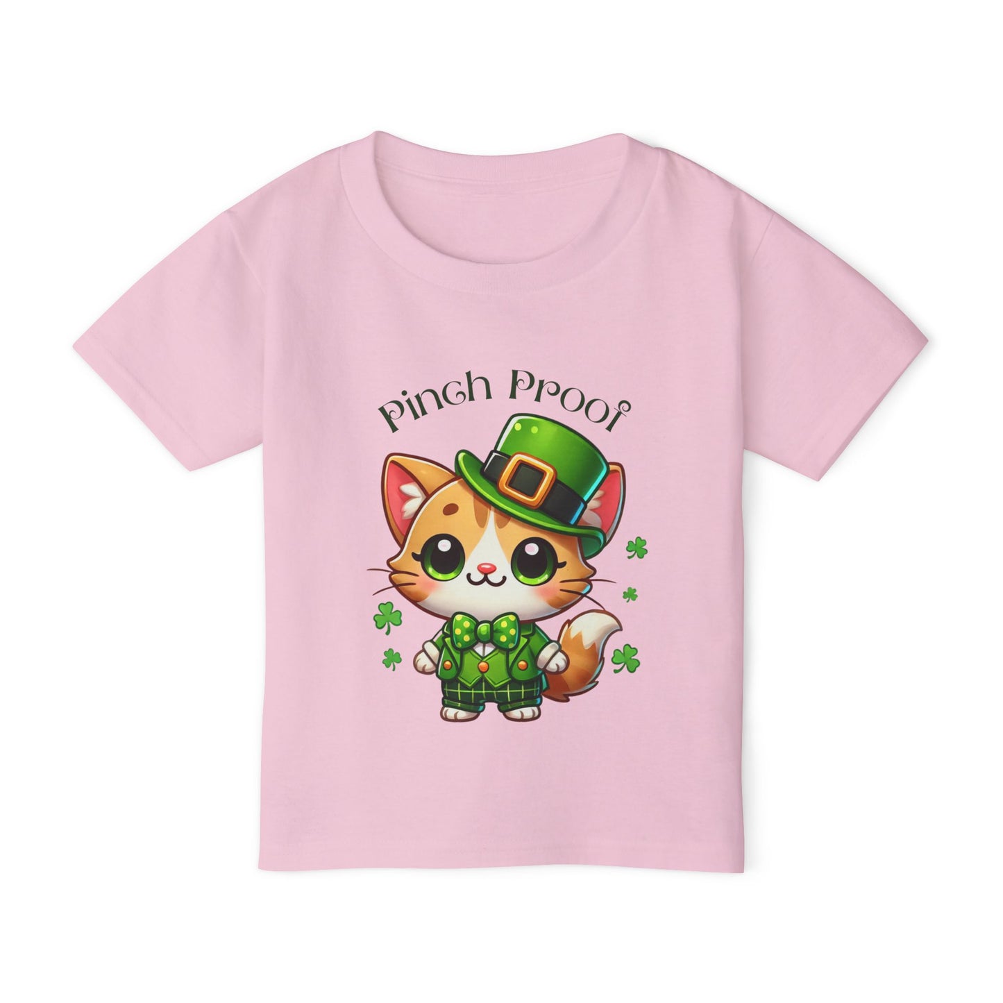 Pinch Proof Toddler Tee – St. Patrick’s Day Lucky Kitty 🍀😺