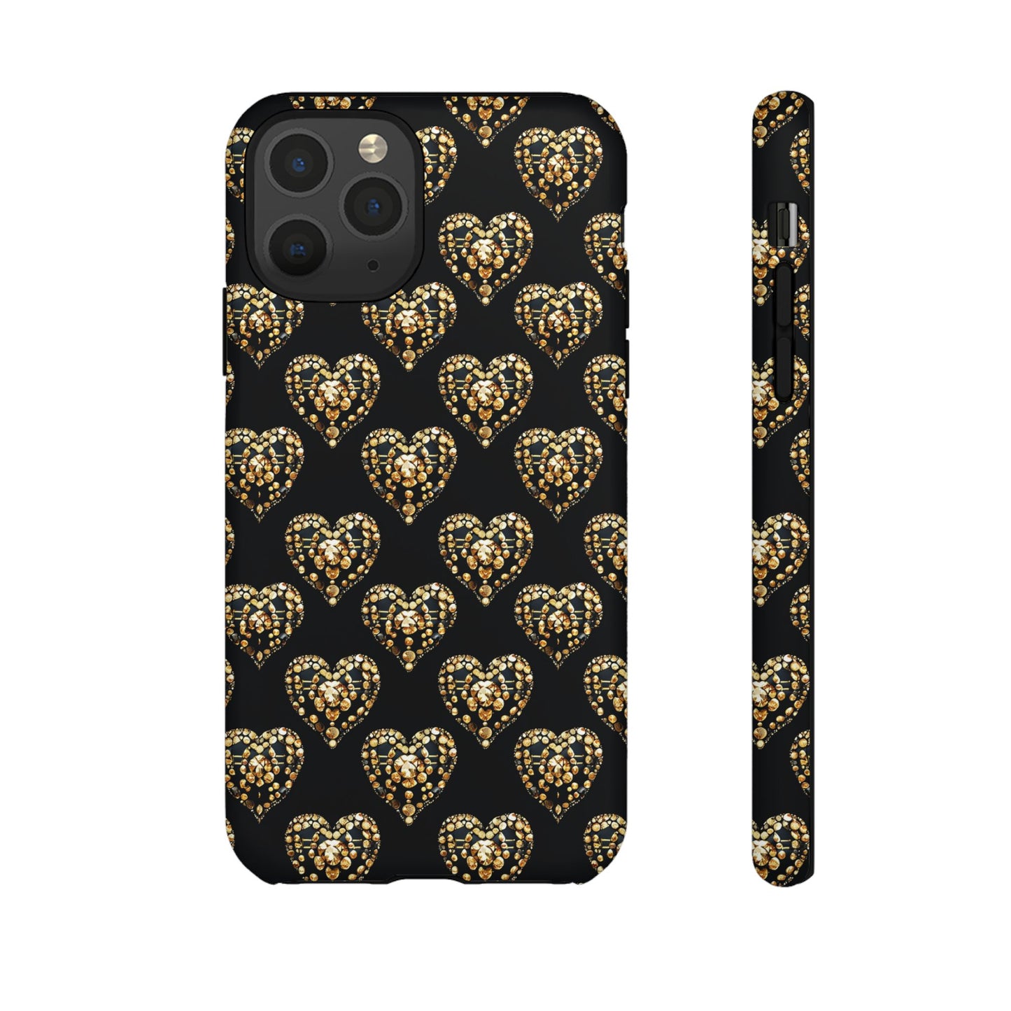 Golden Heart Luxe Phone Case