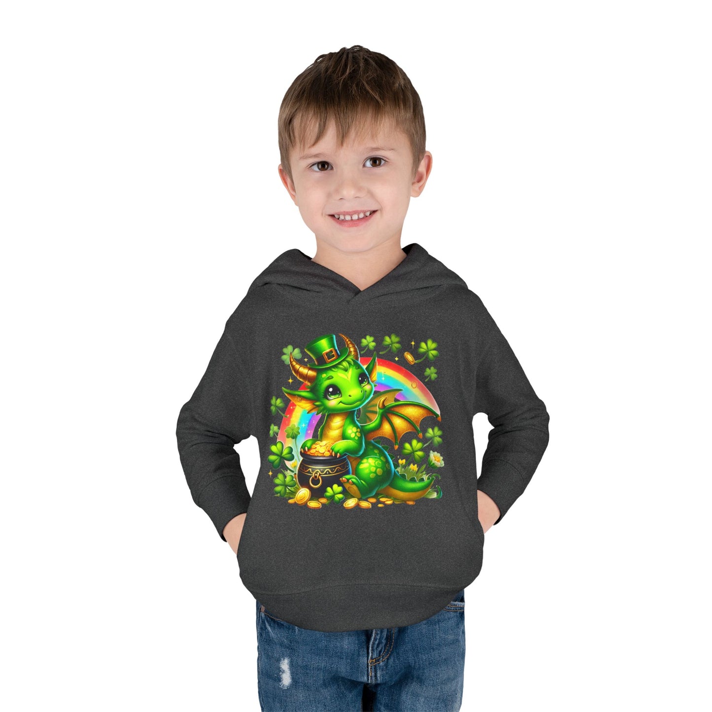 Lucky Little Dragon 🍀 Toddler Pullover Hoodie