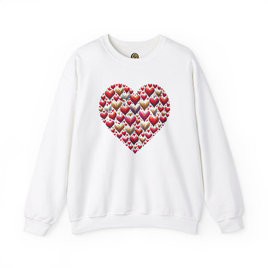 Love, Layers, & Cozy Vibes Unisex Crewneck Sweatshirt