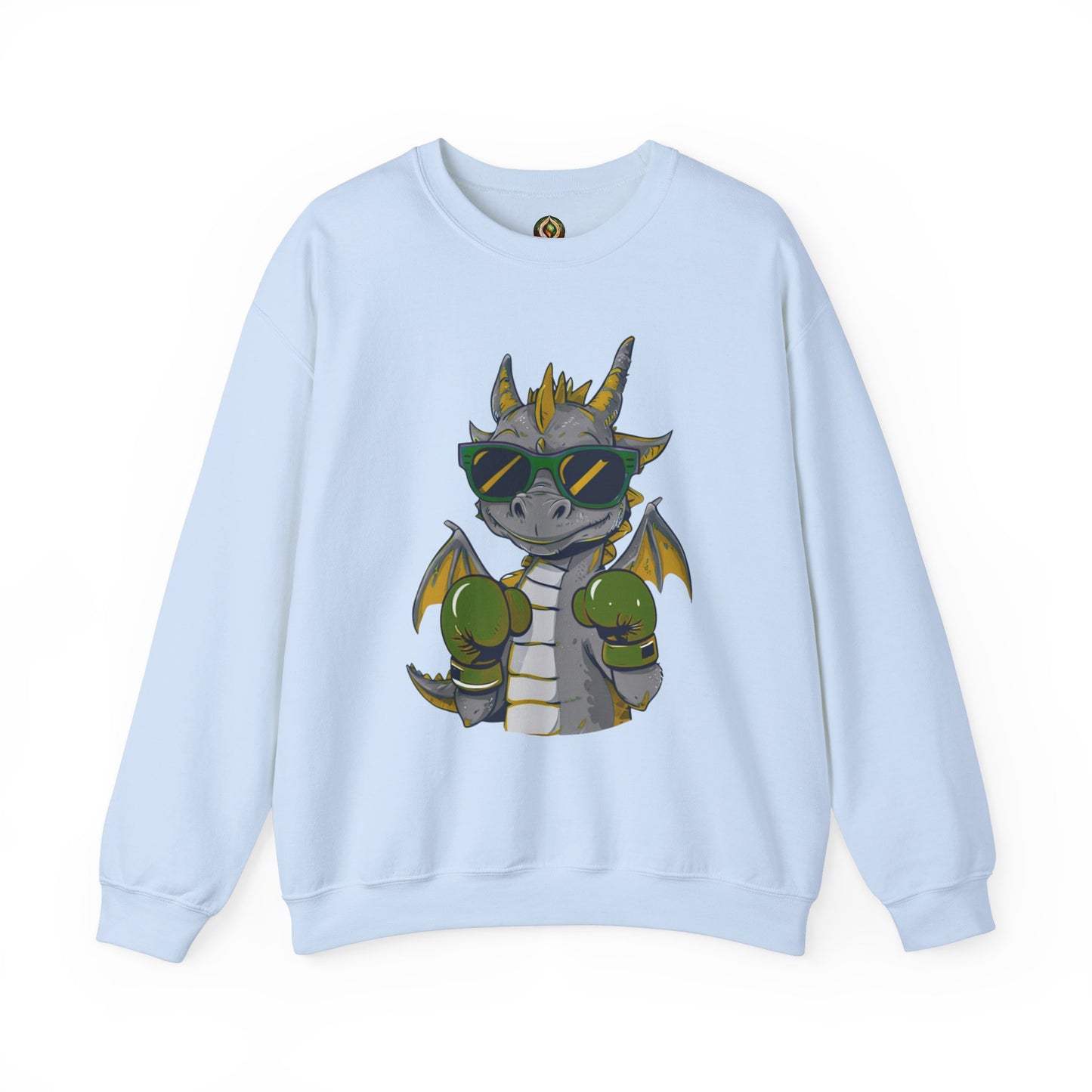 Boxing Dragon Crewneck Sweatshirt – Cozy Style with a Punch 🥊🐉