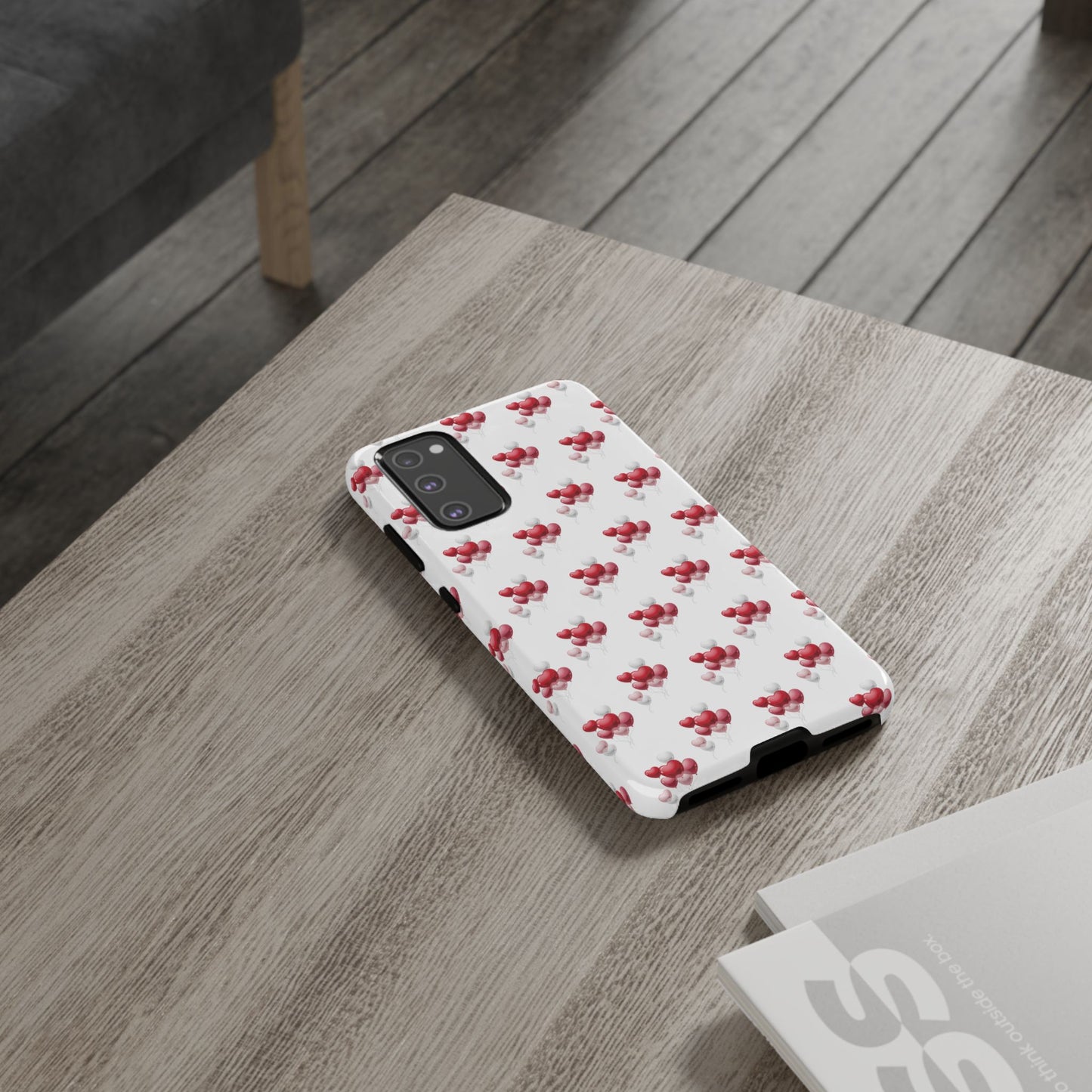 Floating Hearts Tough Phone Case