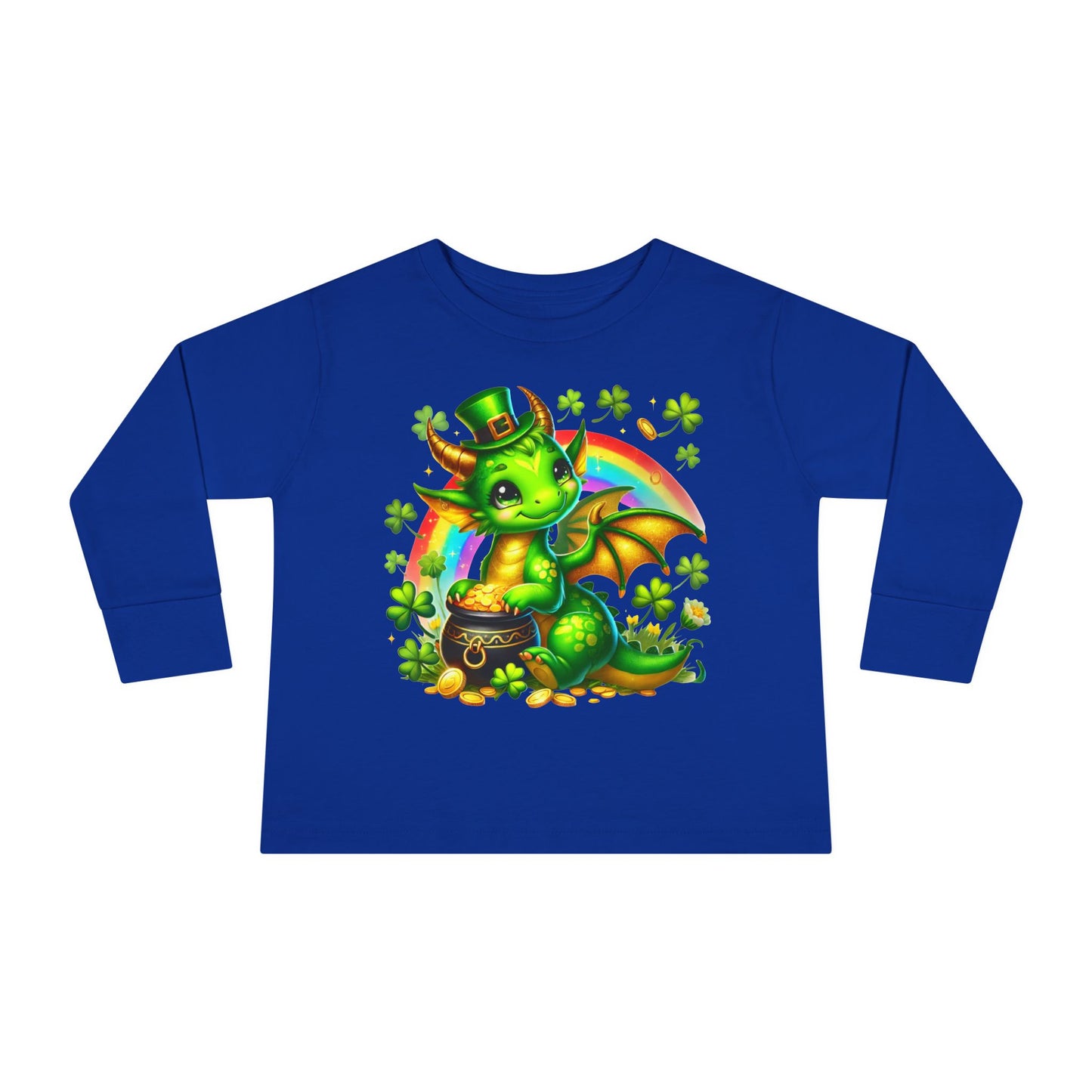 Lucky Little Dragon 🍀 Toddler Long Sleeve Tee
