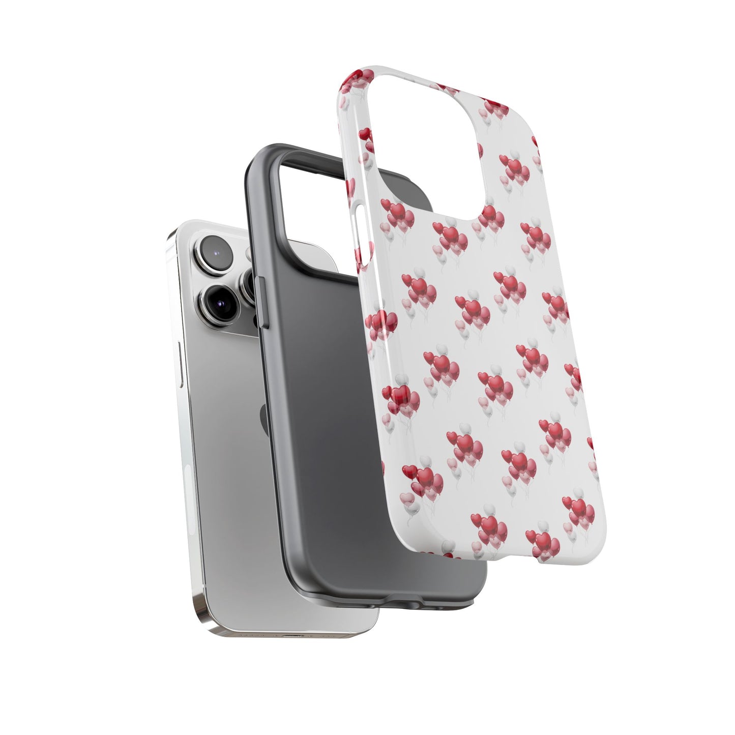 Floating Hearts Tough Phone Case