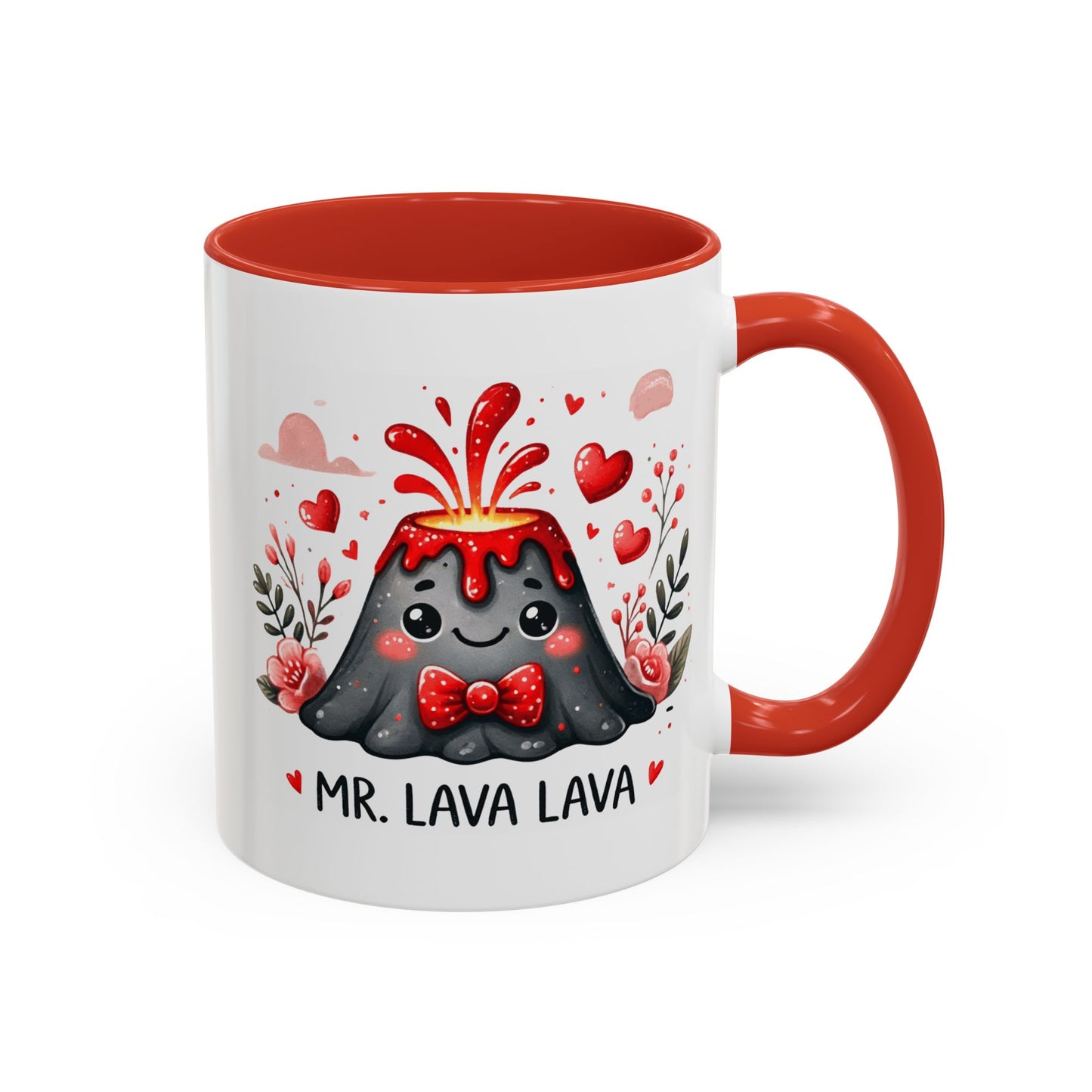 "Mr. Lava Lava Floral Charm" Accent Mug (11oz, 15oz)