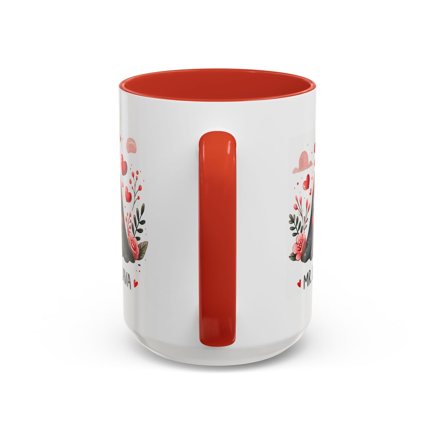 "Mr. Lava Lava Floral Charm" Accent Mug (11oz, 15oz)