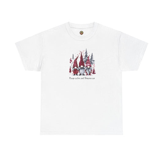 Winter Wonderland Gnome Unisex Heavy Cotton Tee