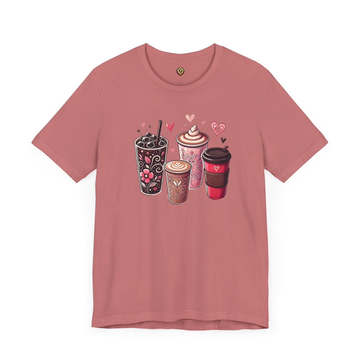 "Cup of Love" Coffee Lovers Tee