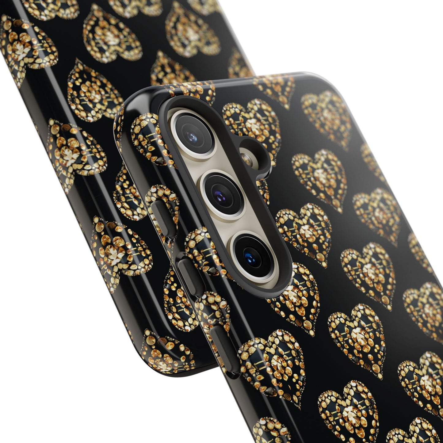Golden Heart Luxe Phone Case