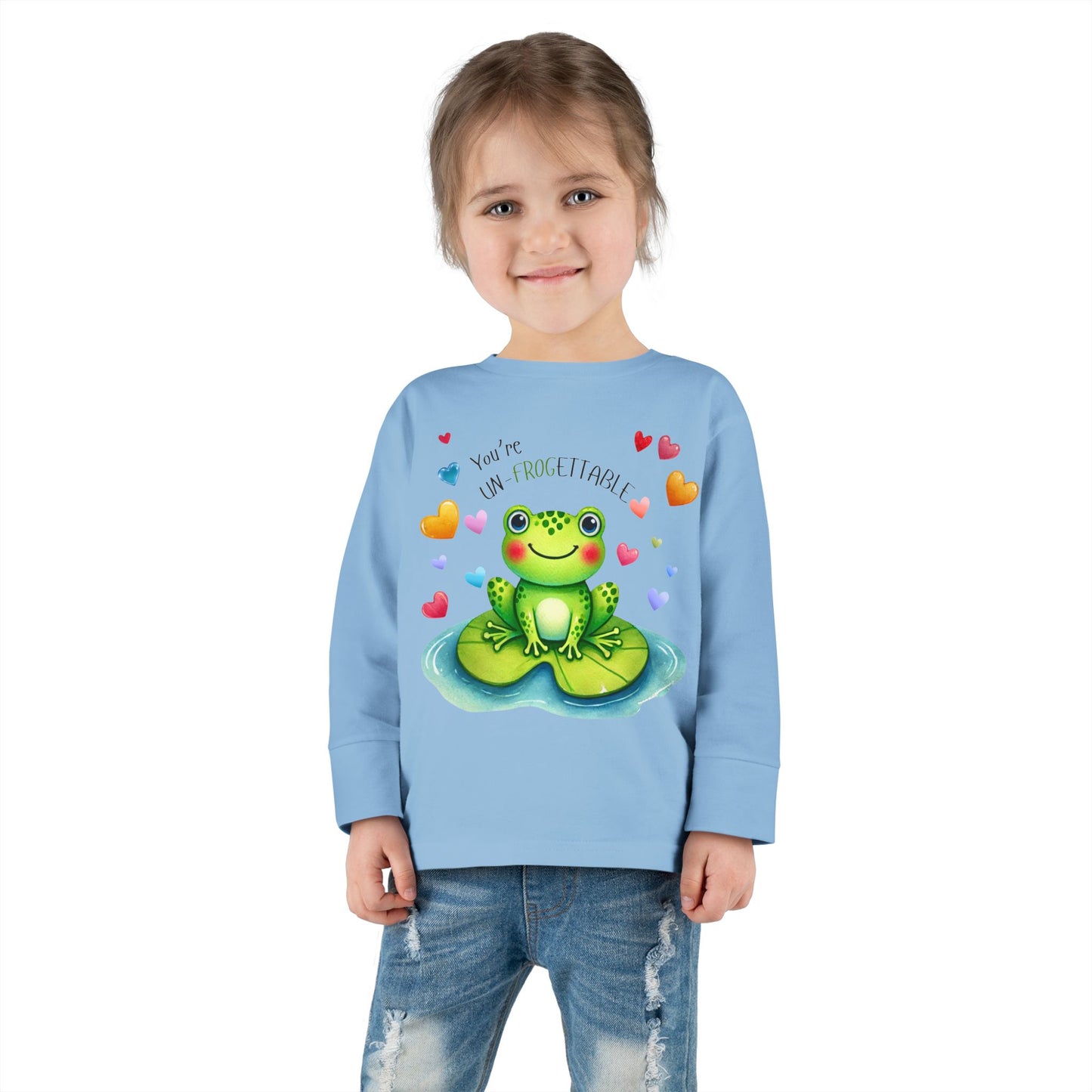 "Un-FROG-ettable" Toddler Long Sleeve Tee