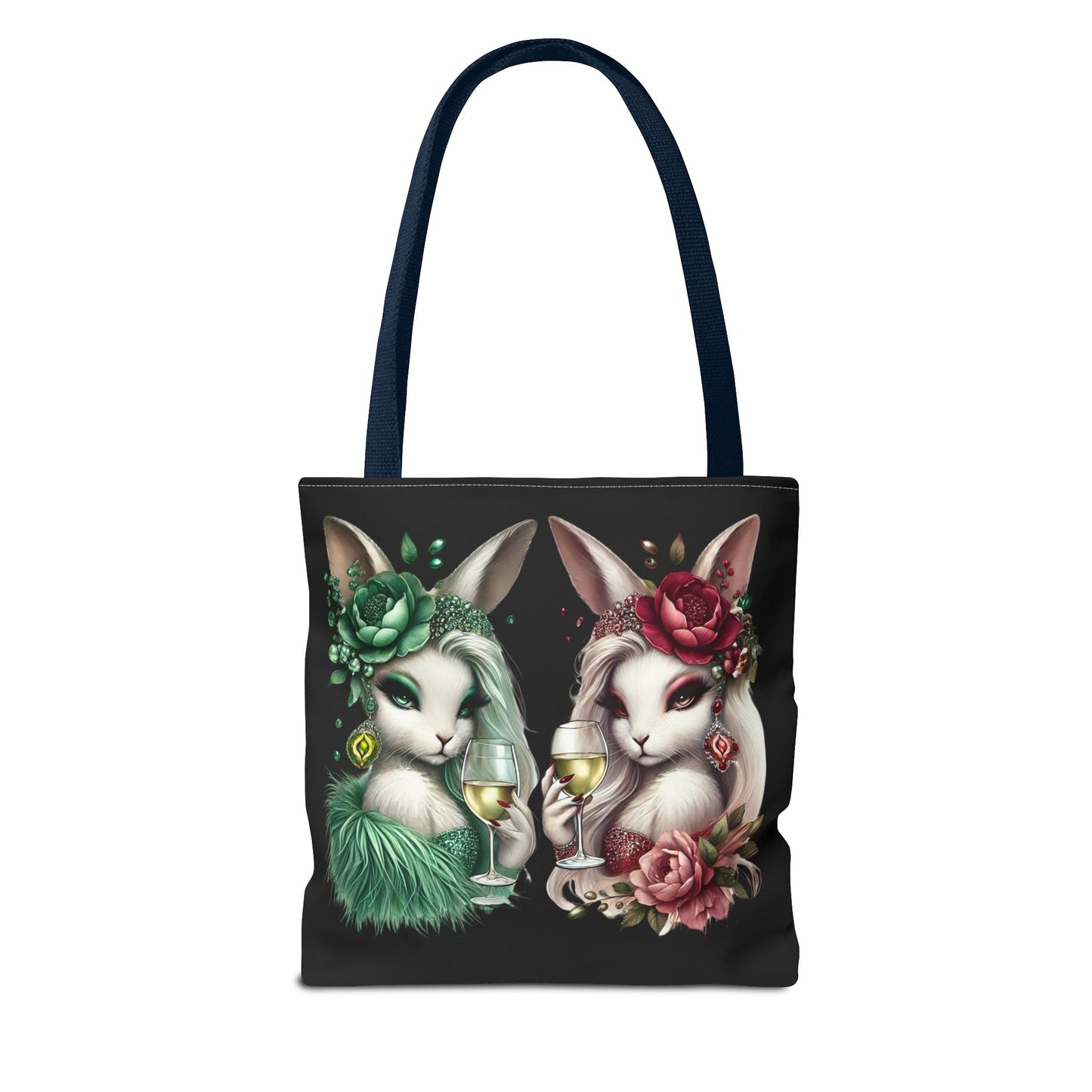 Vero Vino & Rosalie Rouge – Glam Bunny Tote Bag 🍷💅