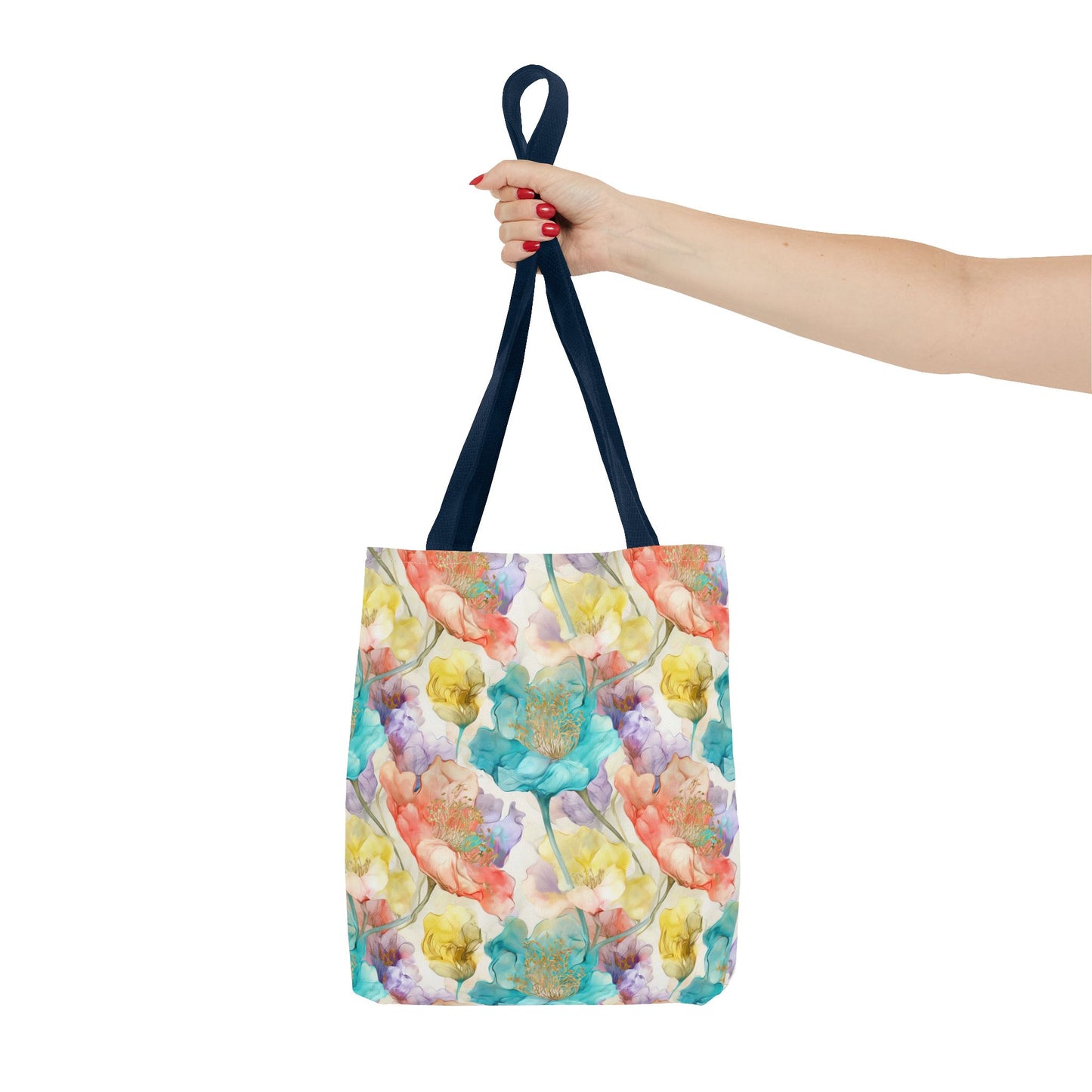 Watercolor Bloom 🌸 Artistic Tote Bag