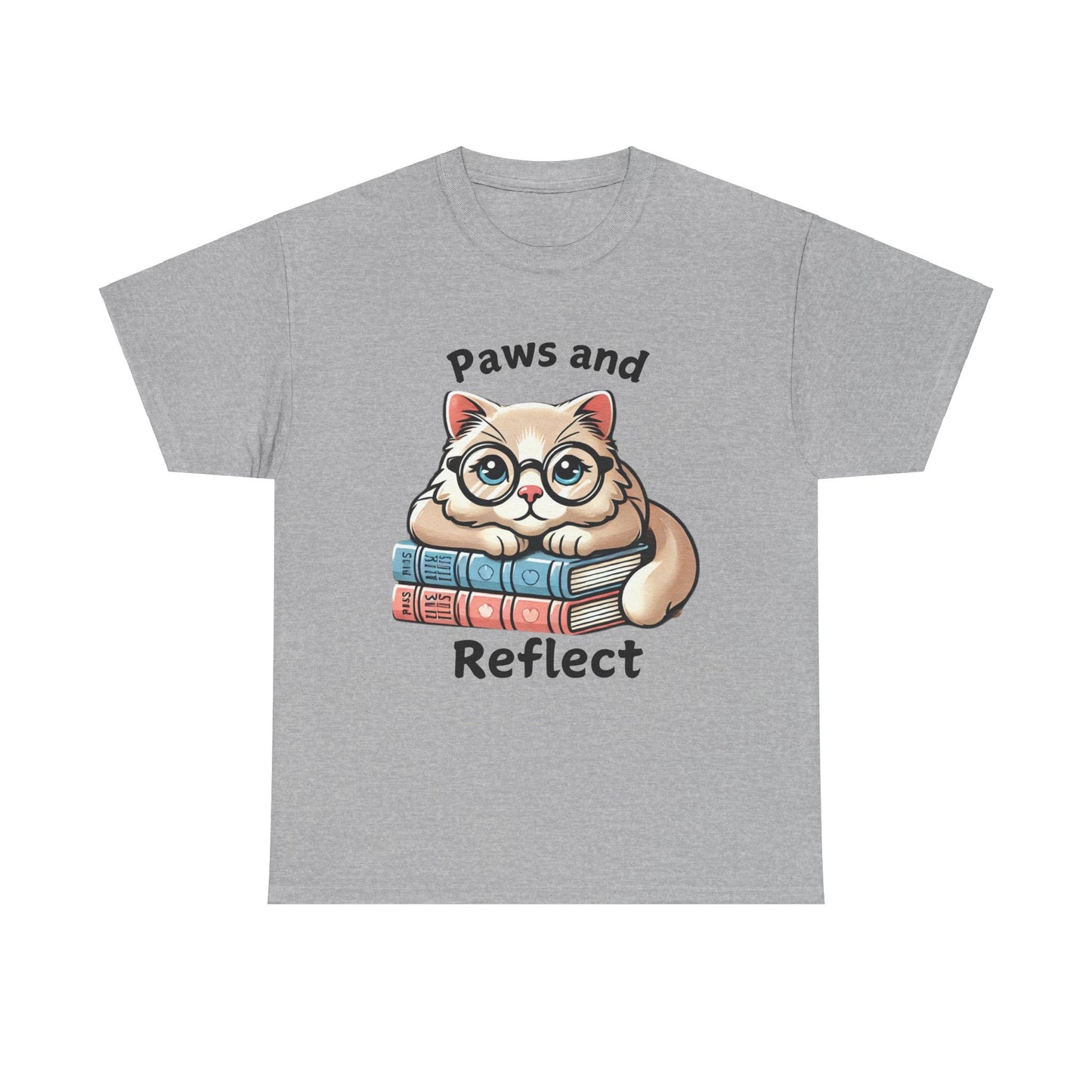 "Paws and Reflect" Unisex Cotton Tee